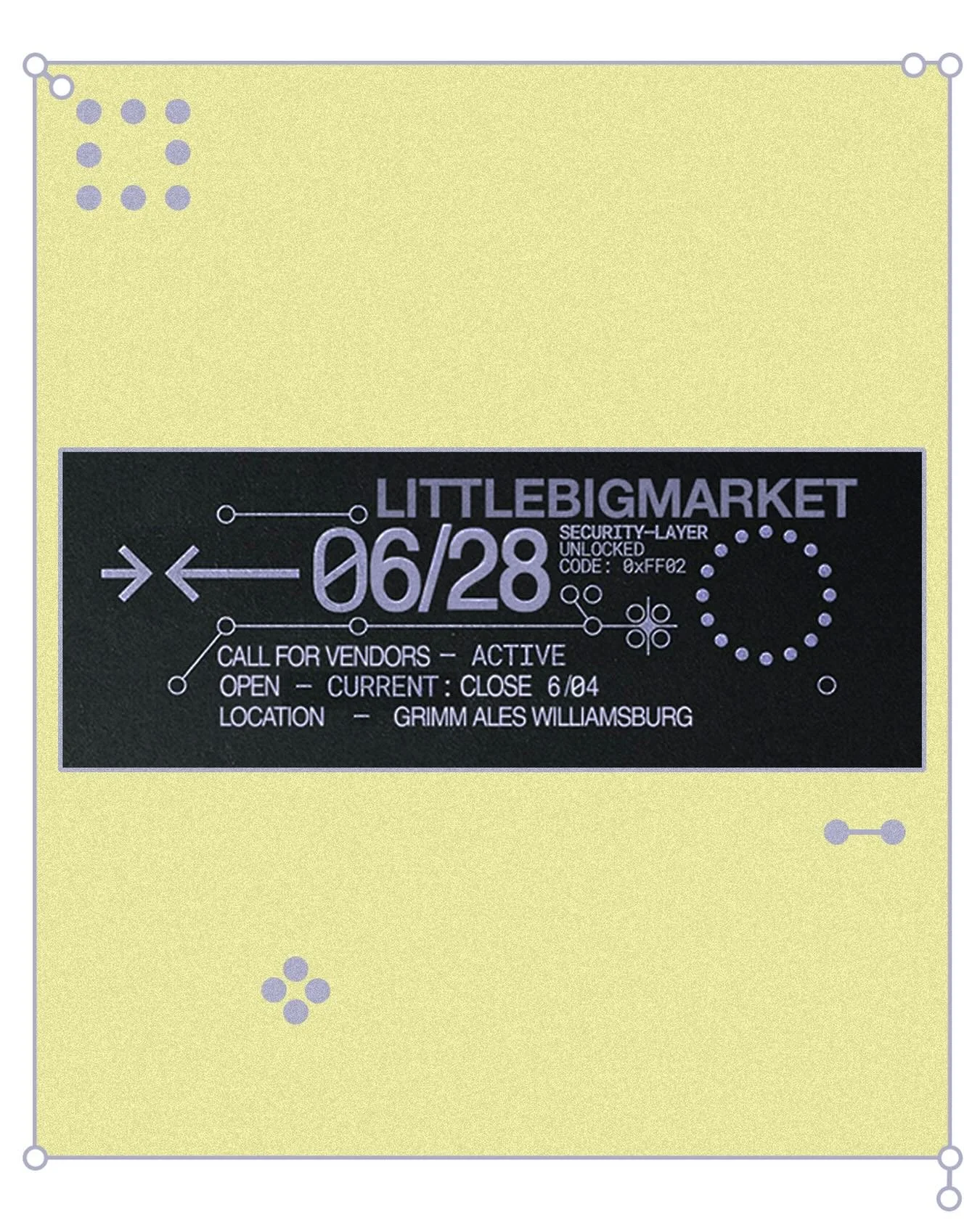 It&rsquo;s been a Little Bit too long ✣ Little Big is back 6/28 but first we need our Biggest Little businesses! 

APPLICATIONS TO VEND OPEN 5/28-6/4 - LINKED IN BIO.

#more details on the site 
#see you soon!