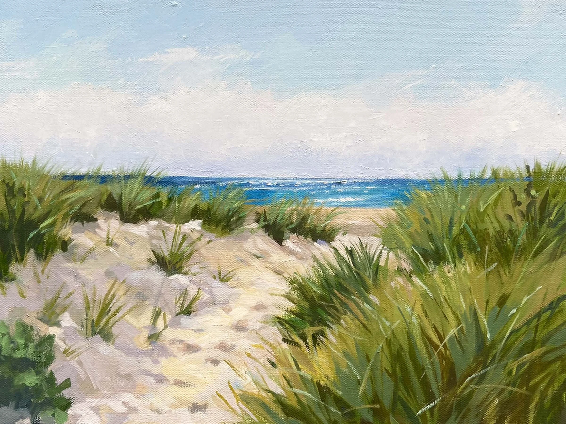 Ocean Path • 12" x 16" Sold