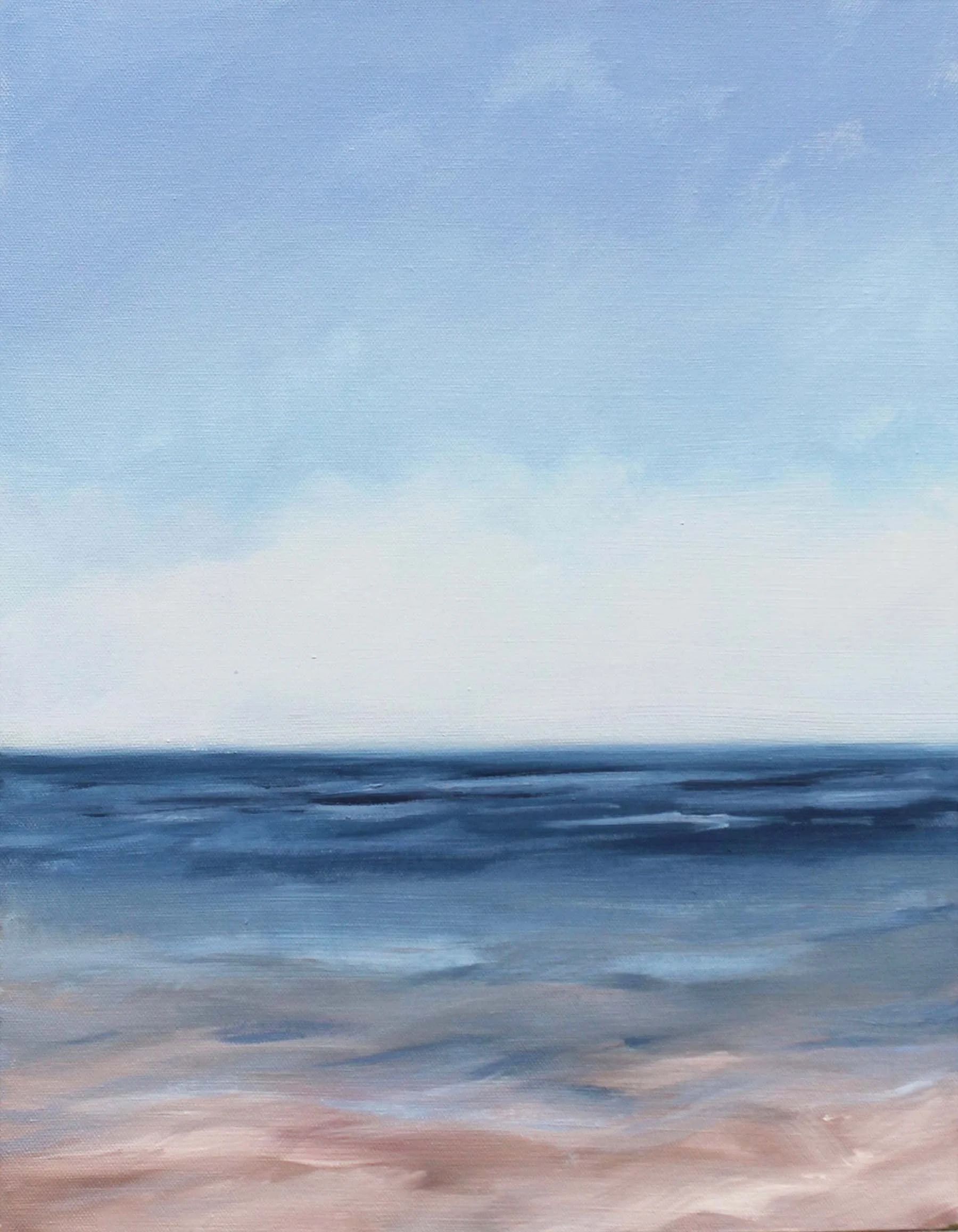 Blue Mist • Oil 14" x 18"