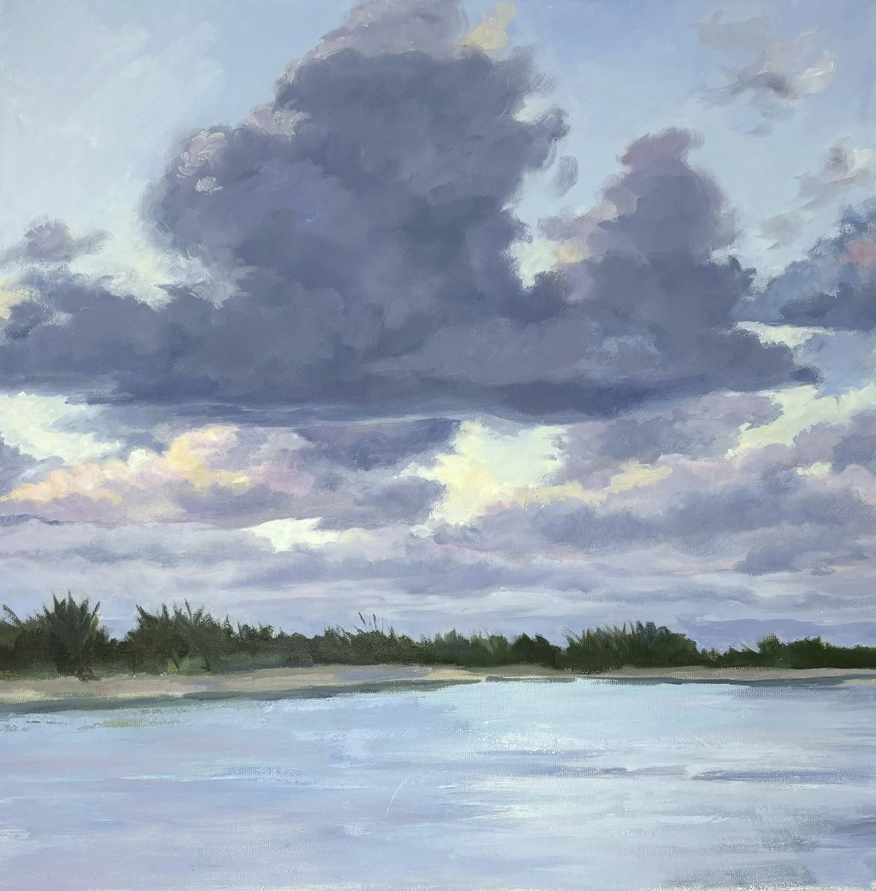 Anagada • Oil 18" x18"