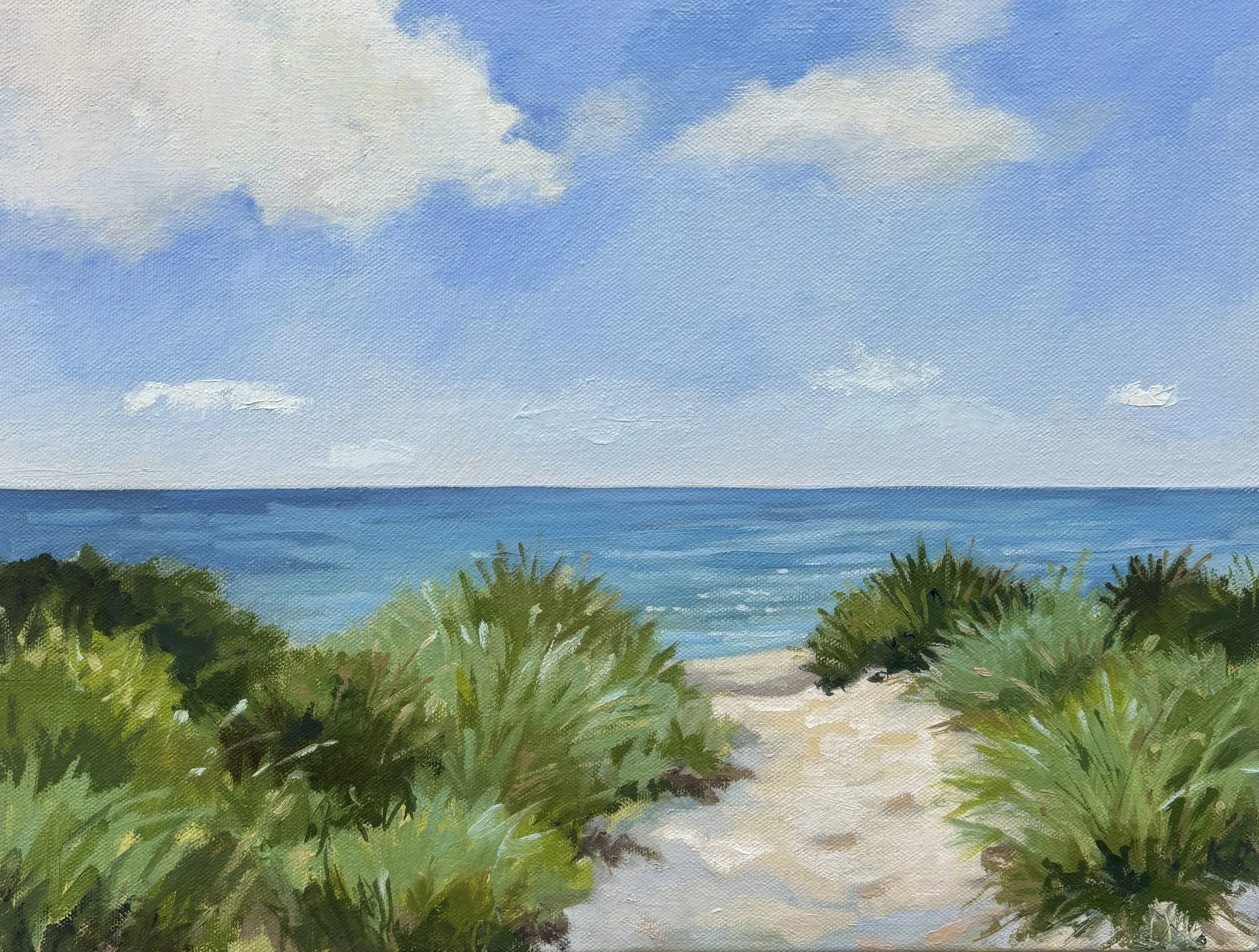 Dune Path •Oil  12" x 16" Sold