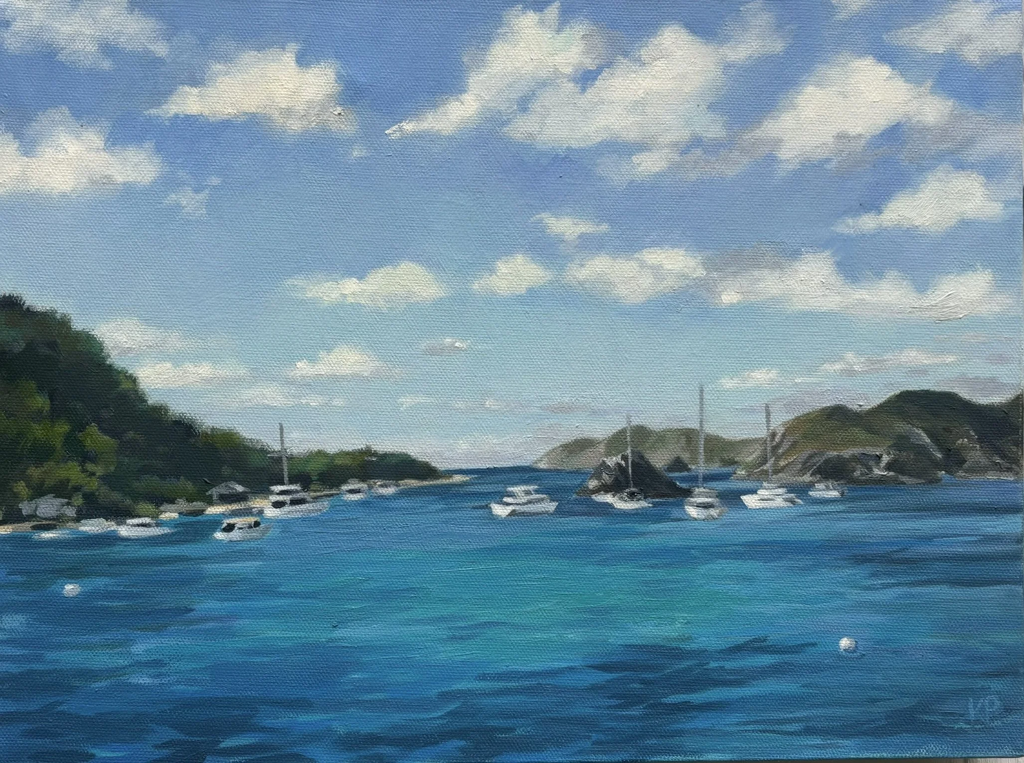 Cooper Island • Oil 11" x 14" Sold