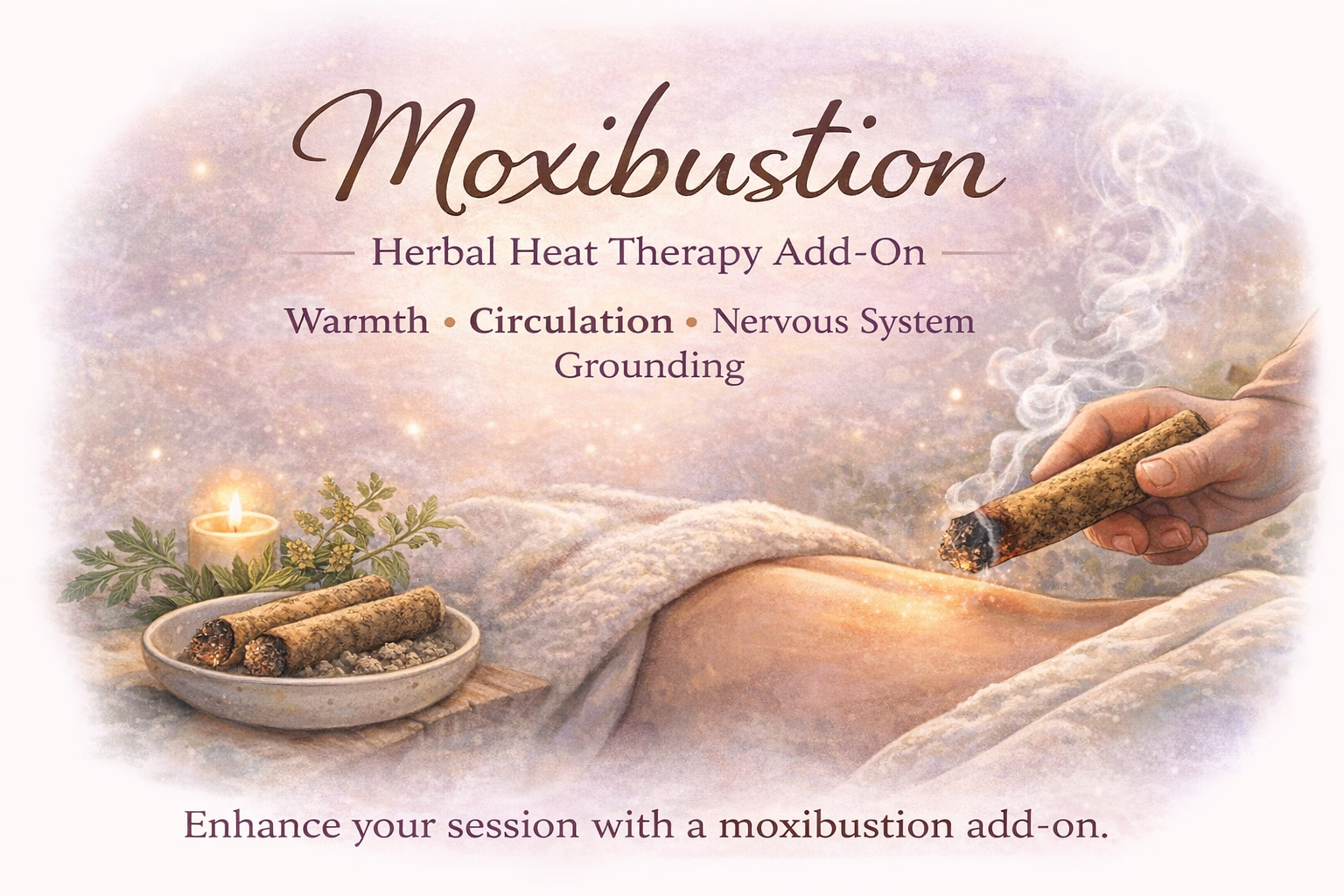 🔥 Moxibustion (Add-On Only)
