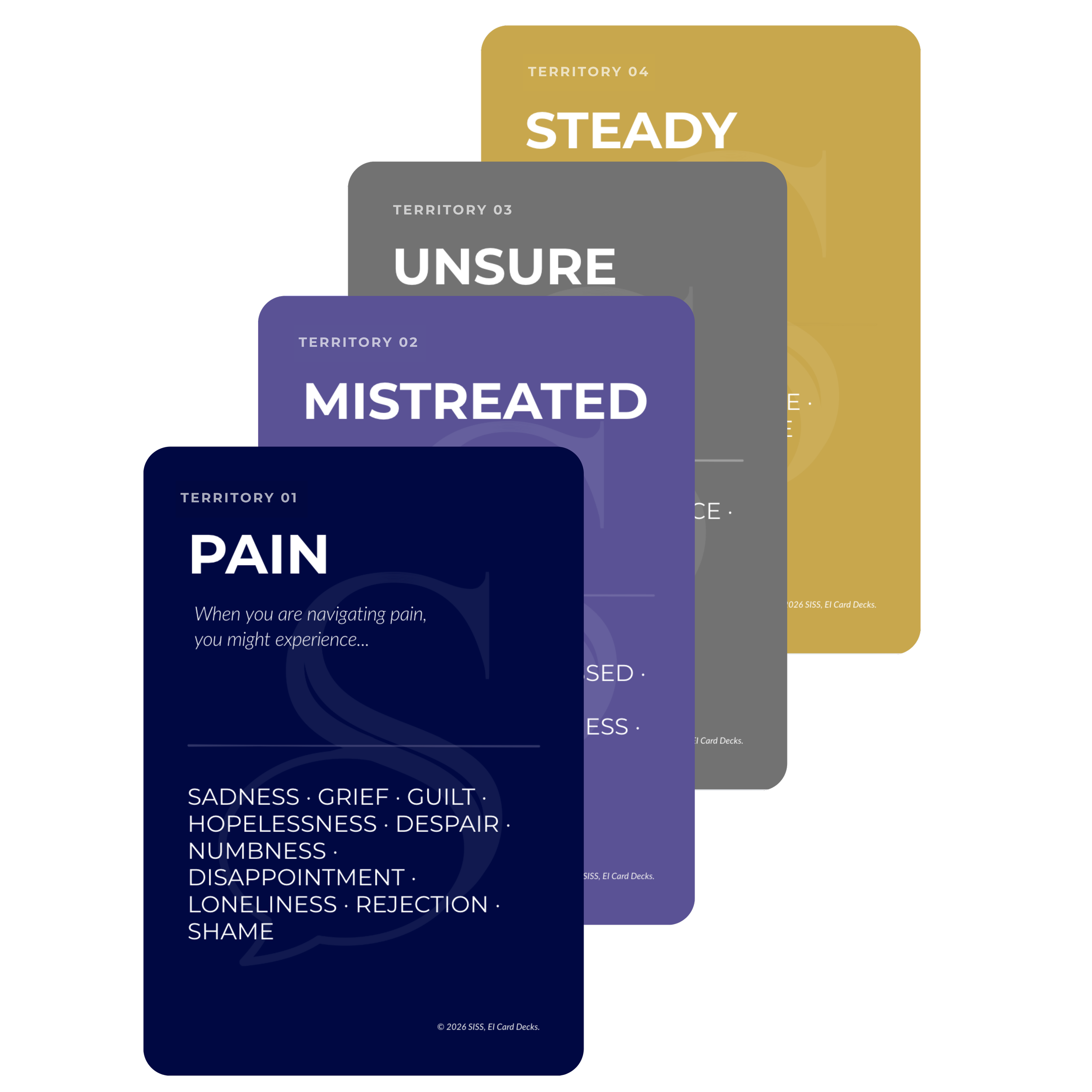 The Emotional Vocabulary Card Deck by Say It Soft Society
