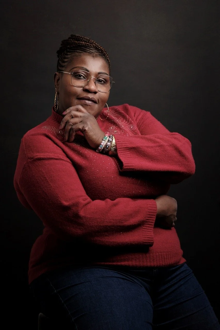 Portrait de femme studio