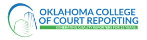 OKLAHOMA COLLEGE OF COURT REPORTING logo