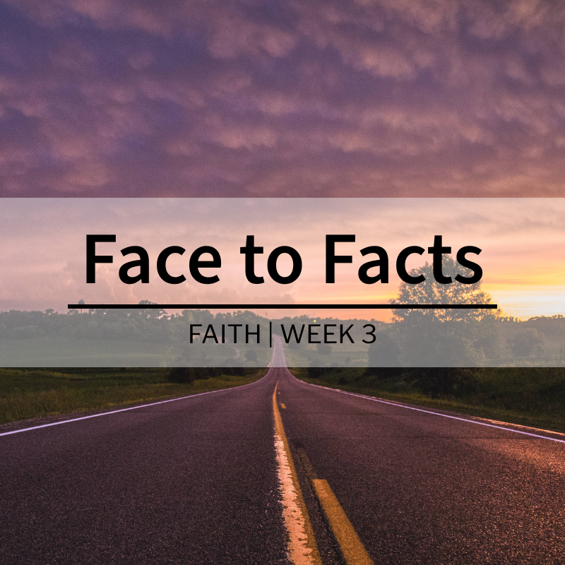 Face to Facts | Faith Series | Week 3