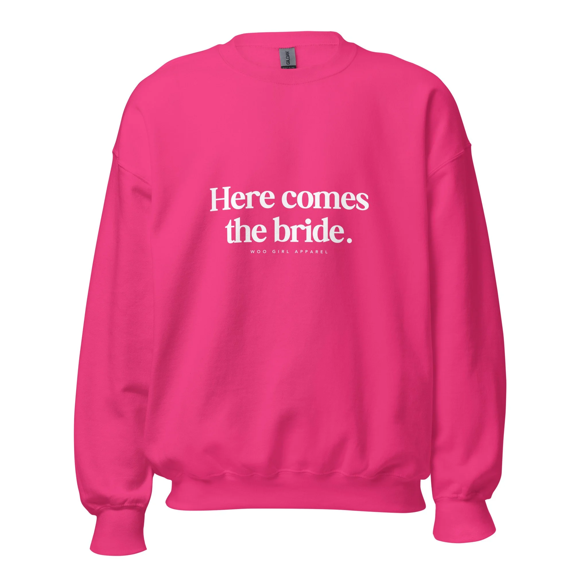 Here Comes the Bride Crewneck | Recently Engaged Apparel for Brides