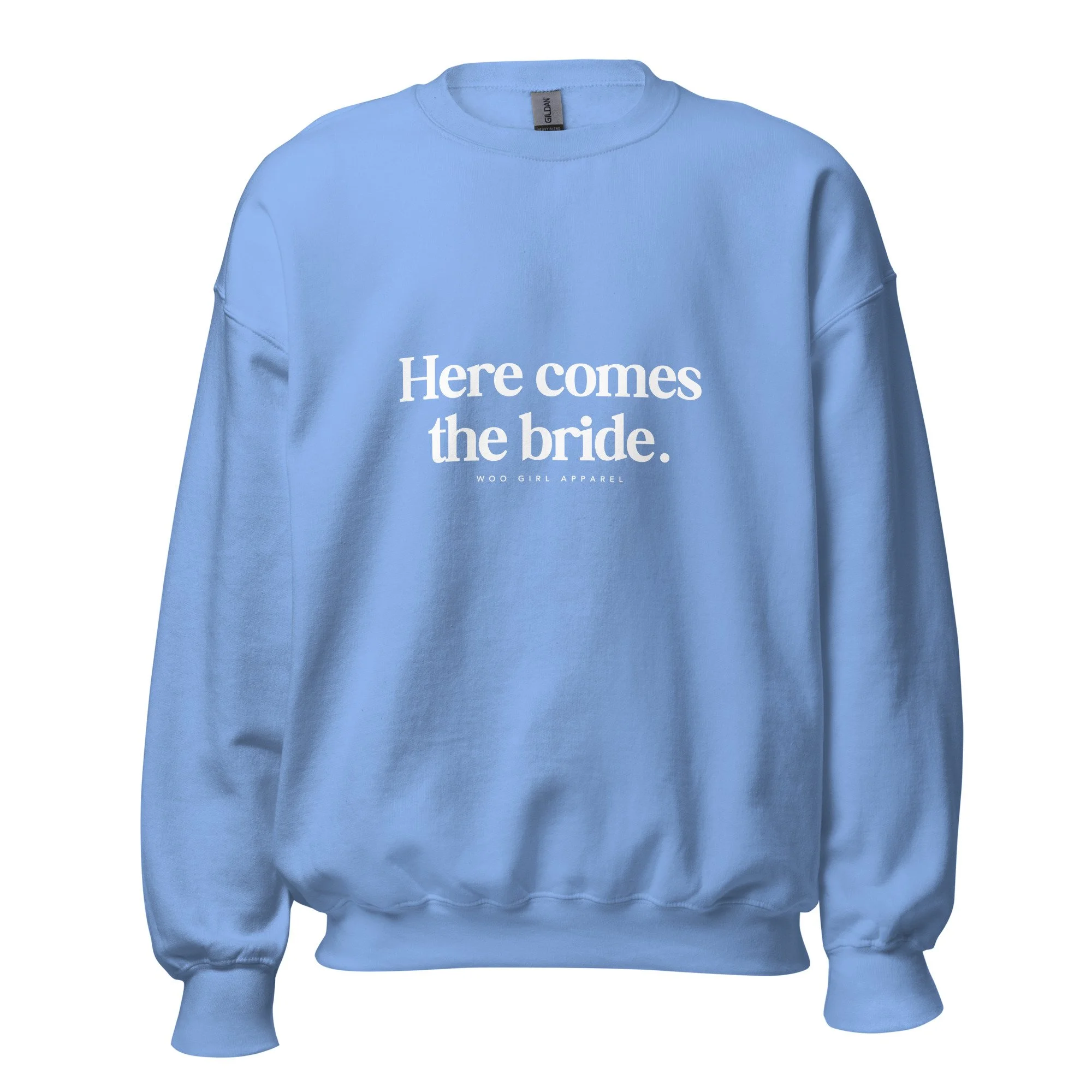 Here Comes the Bride Crewneck | Recently Engaged Apparel for Brides