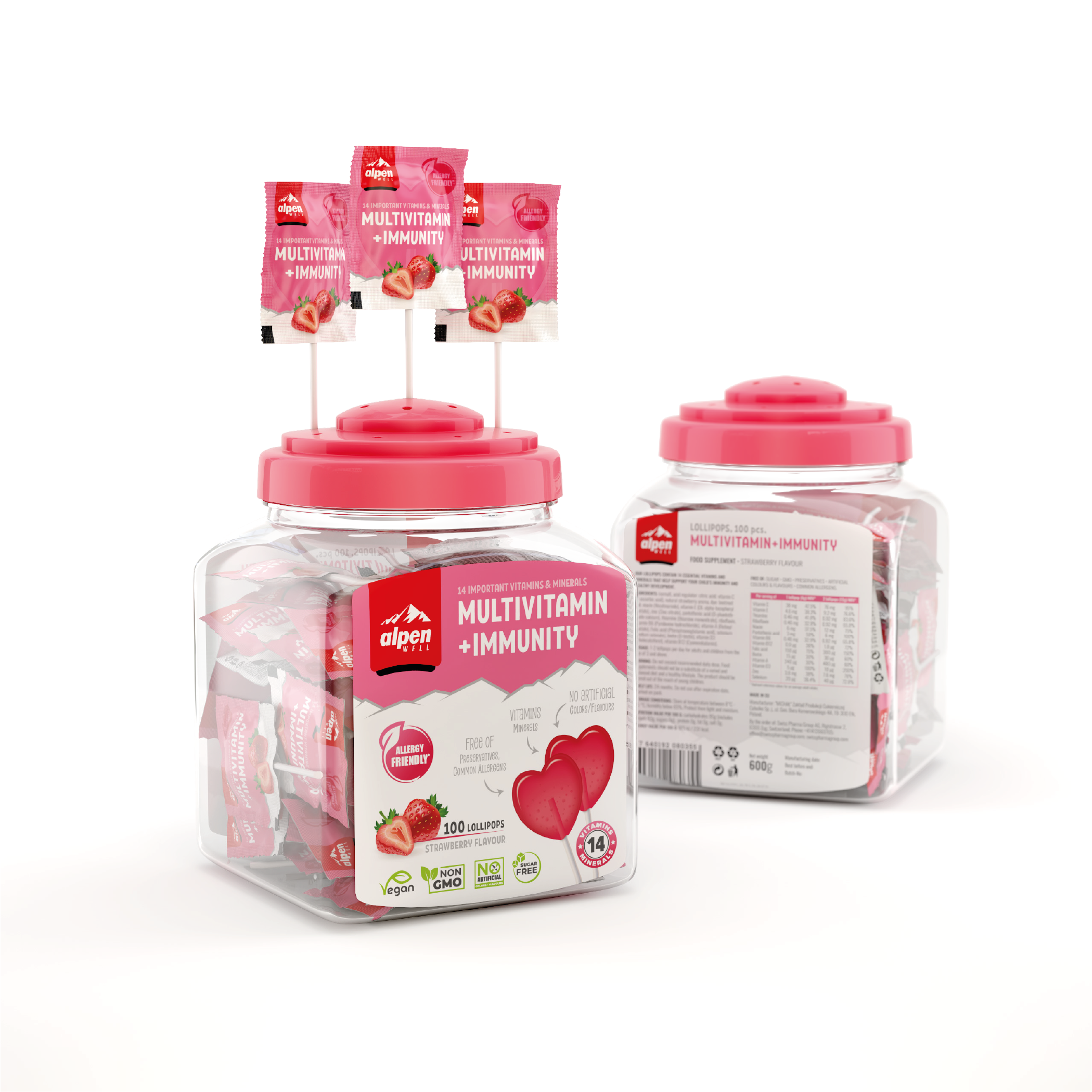 MULTIVITAMIN + IMMUNITY strawberry