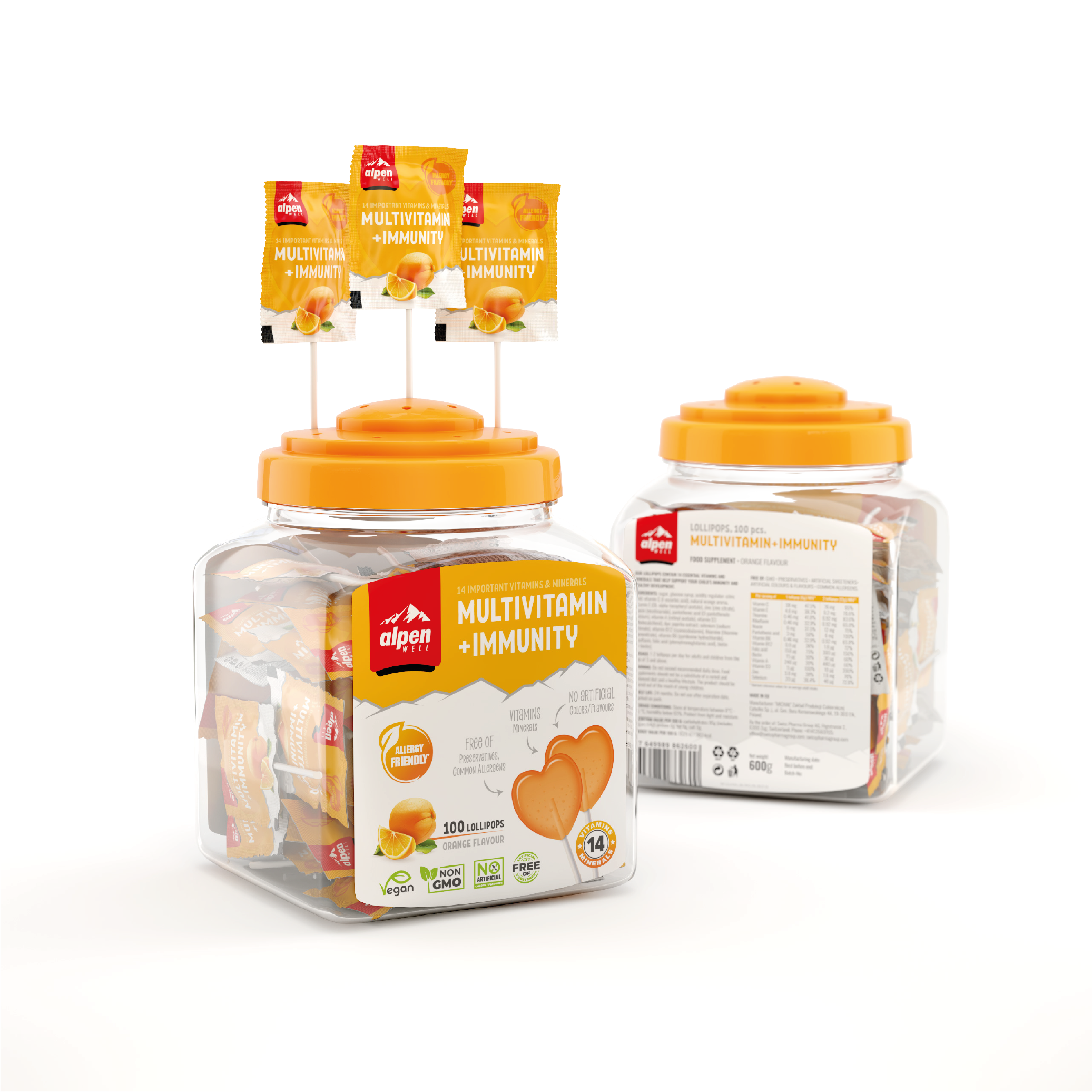 MULTIVITAMIN + IMMUNITY orange