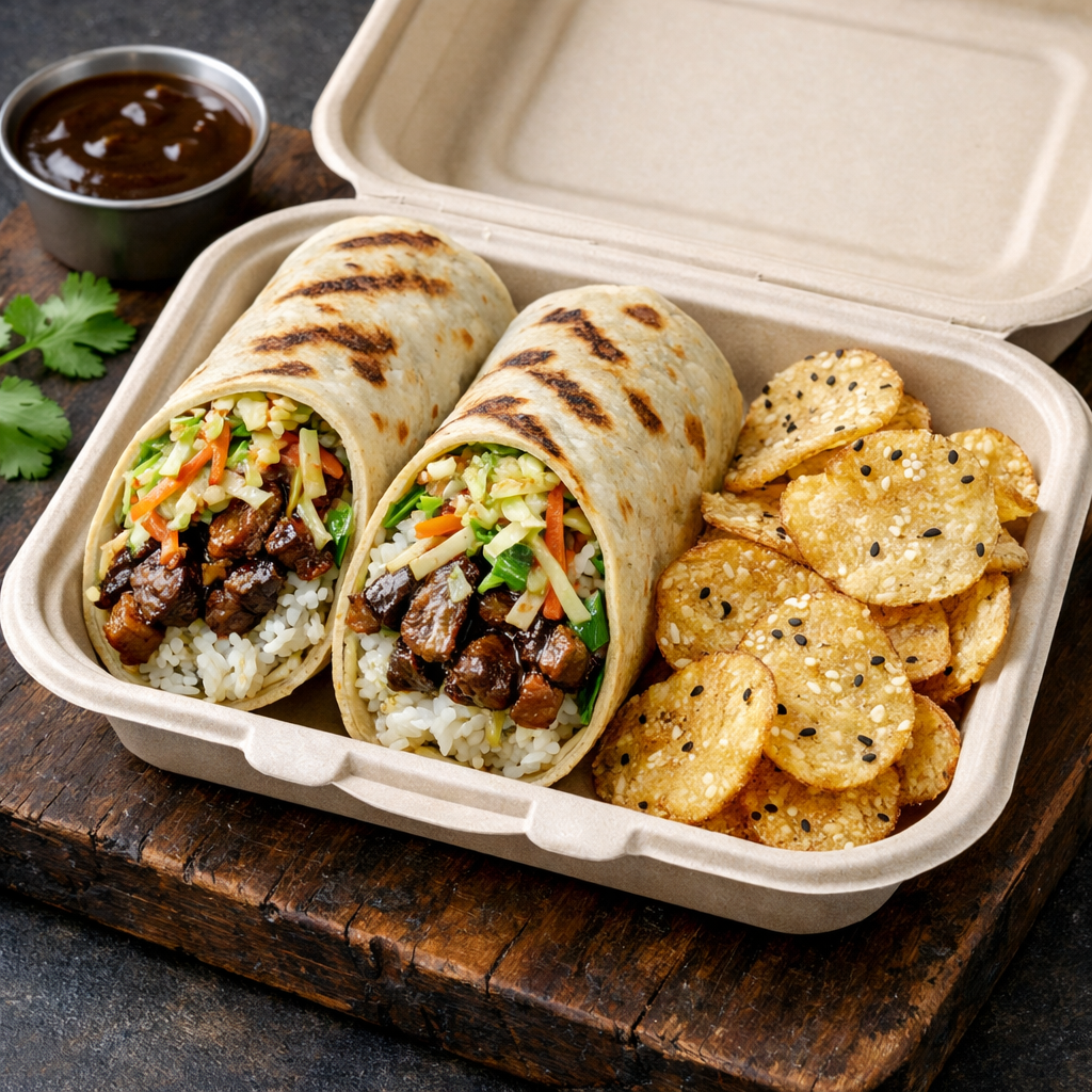 Grilled bulgogi wrap with sesame chips.png