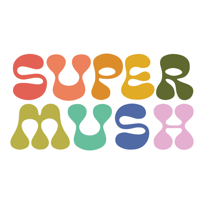 Colorful infographic with overlapping speech bubbles representing different emotions, including happiness, sadness, anger, fear, surprise, disgust, trust, and anticipation.