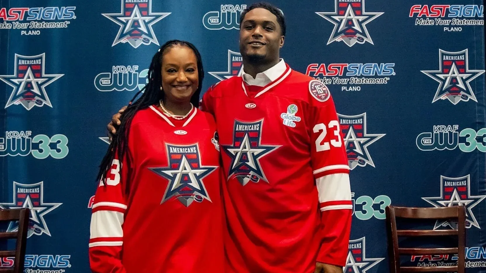 Retired NFL Player and His Mom Become Majority Owners of Professional Hockey Team