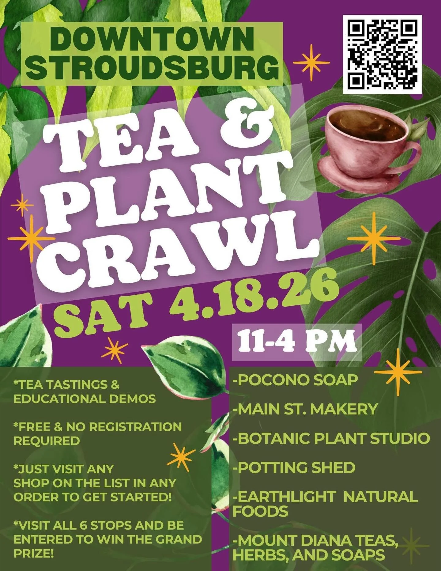 We will be open this Saturday April 18 from 11-4
Come and see what your energy says about you
Downtown Stroudsburg is a the place to be

43 N 7 st. Suite 204
Stroudsburg Pa

#aura #auraphotography #auraexplorerphotography #fun #tea