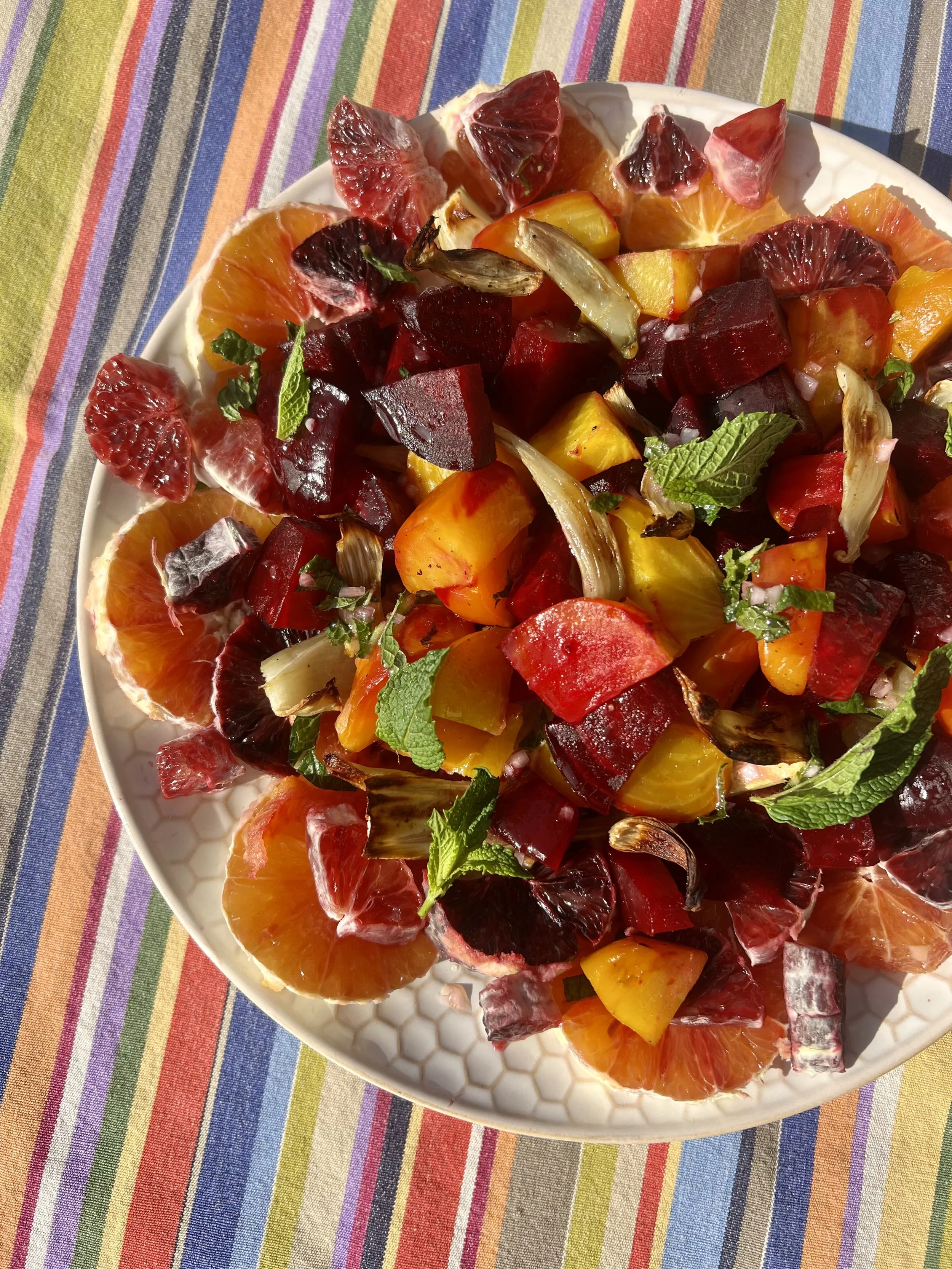 Fennel Beet Citrus Salad