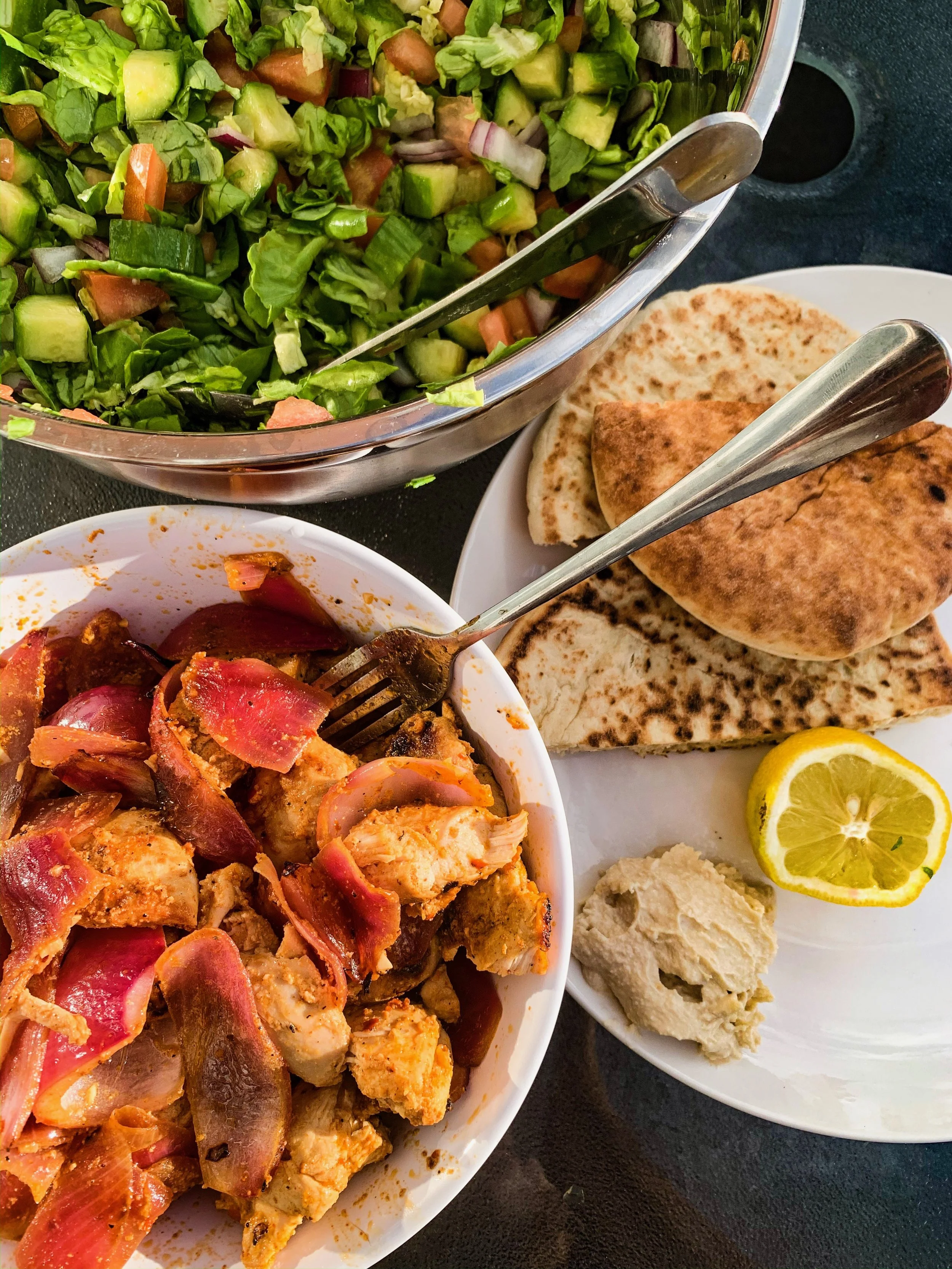 Middle Eastern Chicken Kebabs