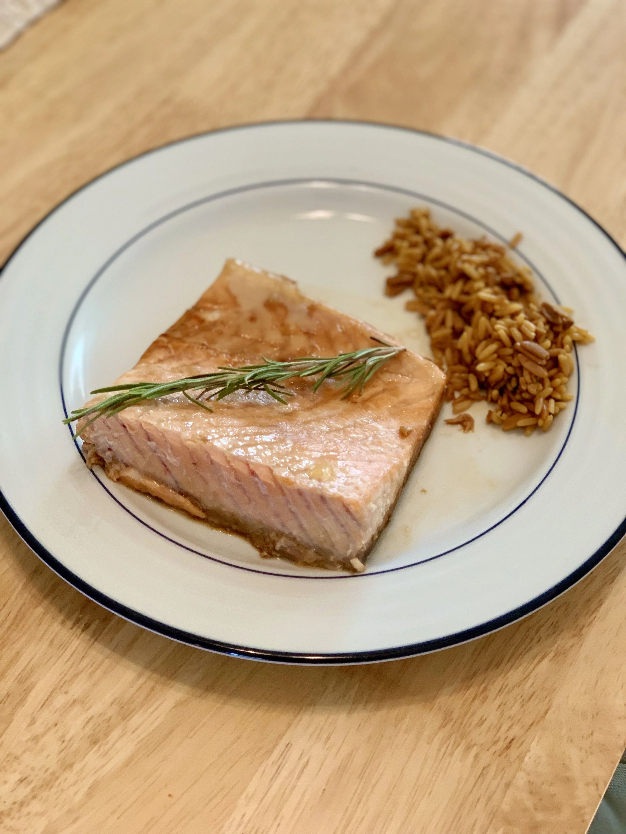 Easy Sweet Salty Salmon 