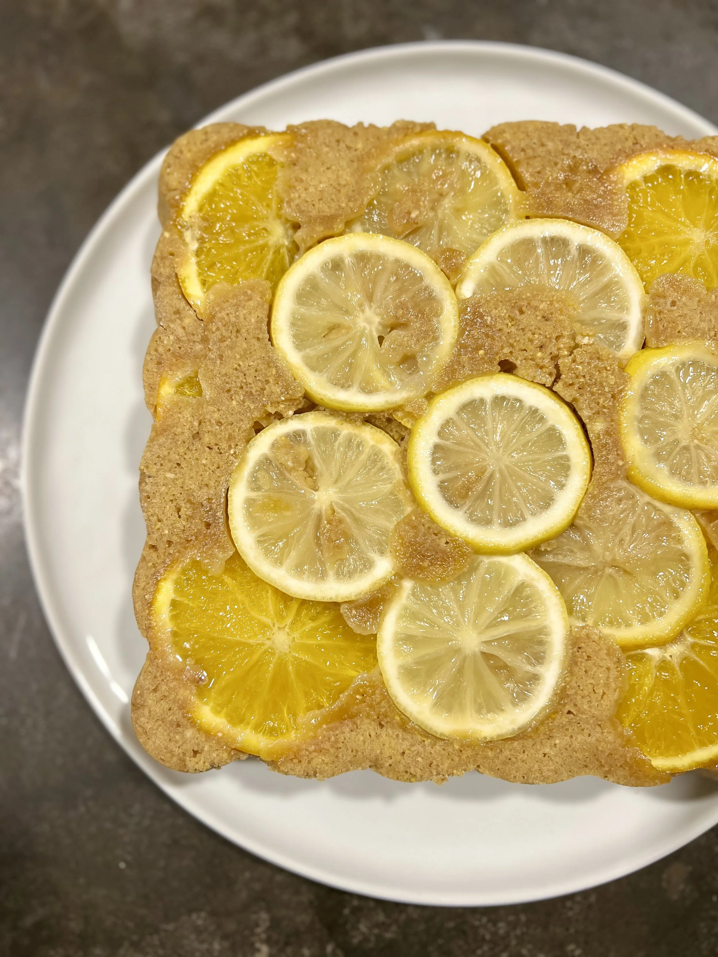 Greek Orange Lemon Cake