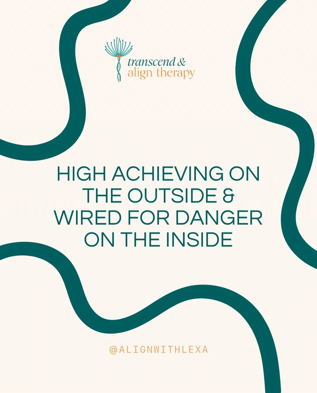 That&rsquo;s not a character flaw. That&rsquo;s a nervous system that learned safety was never guaranteed, so it built achievement as armor instead.

High-functioning and dysregulated can live in the same body at the same time. Looking fine and feeli