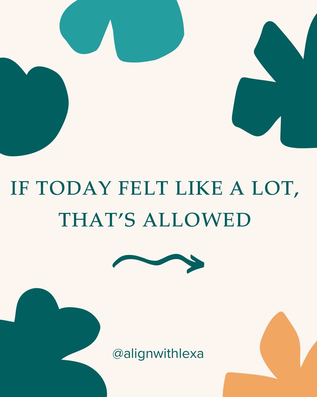 some days just feel heavier. not because anything&rsquo;s &ldquo;wrong&rdquo; your nervous system doesn&rsquo;t run on the calendar, it runs on what it&rsquo;s actually carrying.
so if today&rsquo;s one of those, rest isn&rsquo;t something you have t