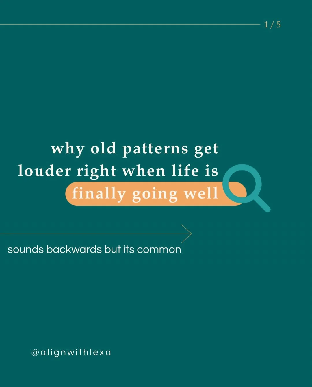 when life finally starts working and your anxiety spikes anyway &mdash; that&rsquo;s not you being ungrateful or self-sabotaging. that&rsquo;s a nervous system that learned a long time ago that good things don&rsquo;t last, so it&rsquo;s scanning for
