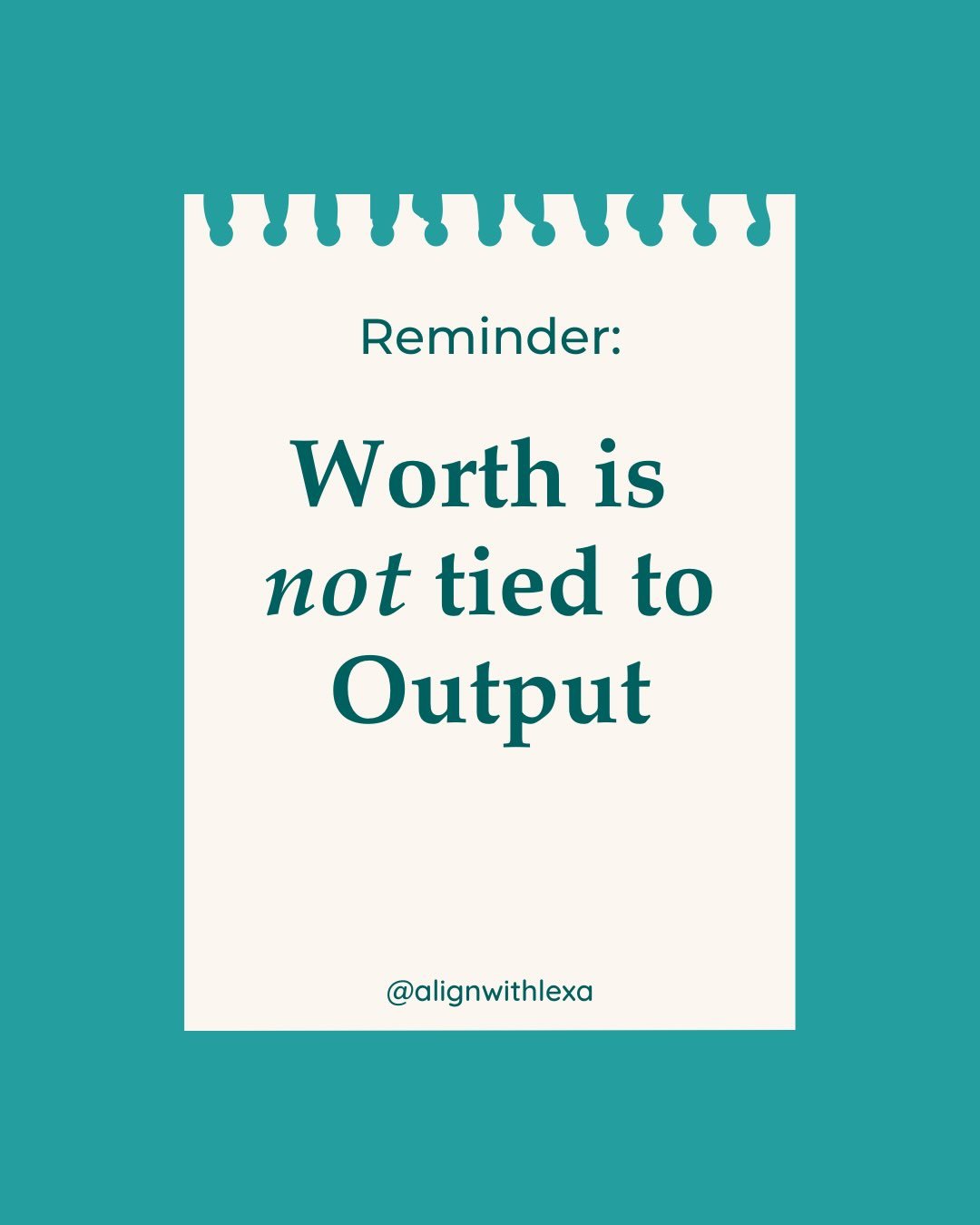 Your nervous system doesn&rsquo;t know the difference between &ldquo;I didn&rsquo;t get enough done&rdquo; and &ldquo;I&rsquo;m not enough.&rdquo;

That&rsquo;s the fawn response talking; the part of you that learned love and safety were earned throu