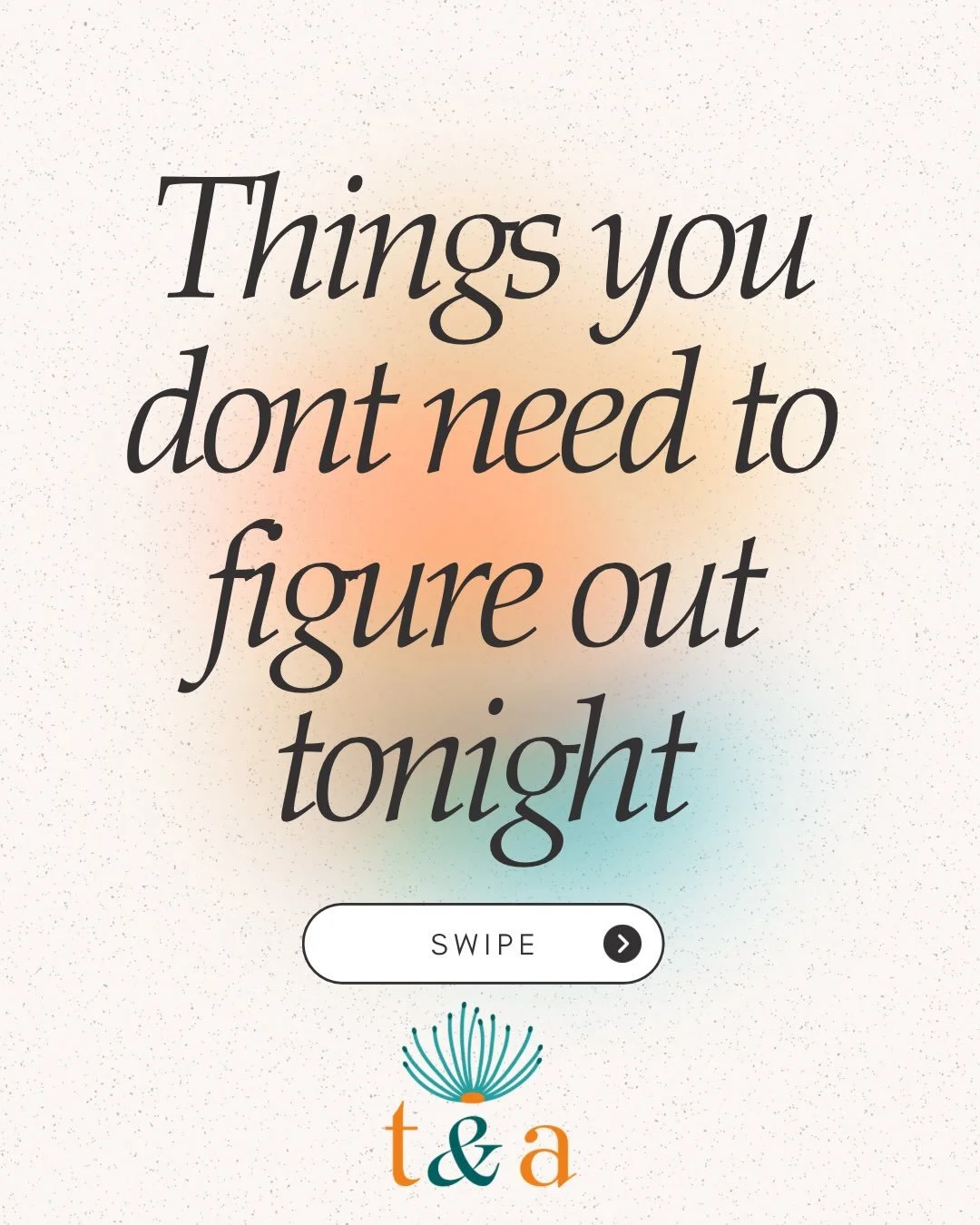 Your brain loves to convince you that if you think about something long enough, you&rsquo;ll finally reach the thought that makes you feel completely certain.

Sometimes you will.

And sometimes you&rsquo;re just having the same conversation with you
