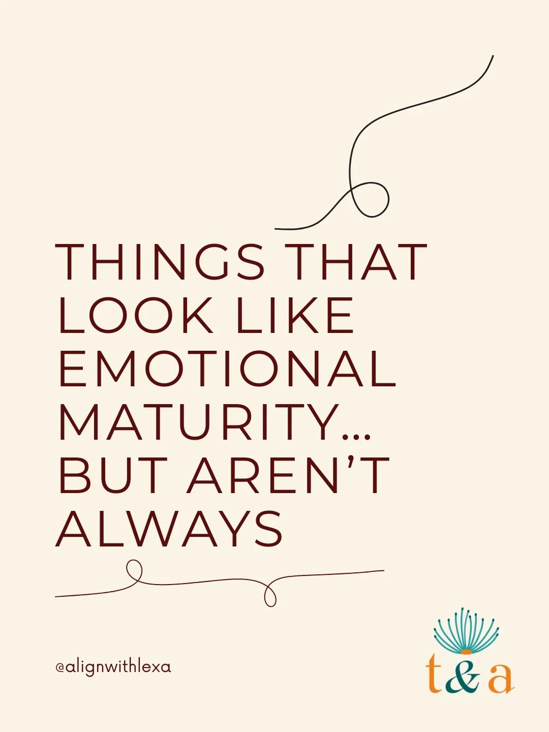 Emotional maturity isn&rsquo;t measured by how little something affects you.

Sometimes we become so focused on being understanding, reasonable, or &ldquo;the bigger person&rdquo; that we skip over an important question:

How did this actually make m