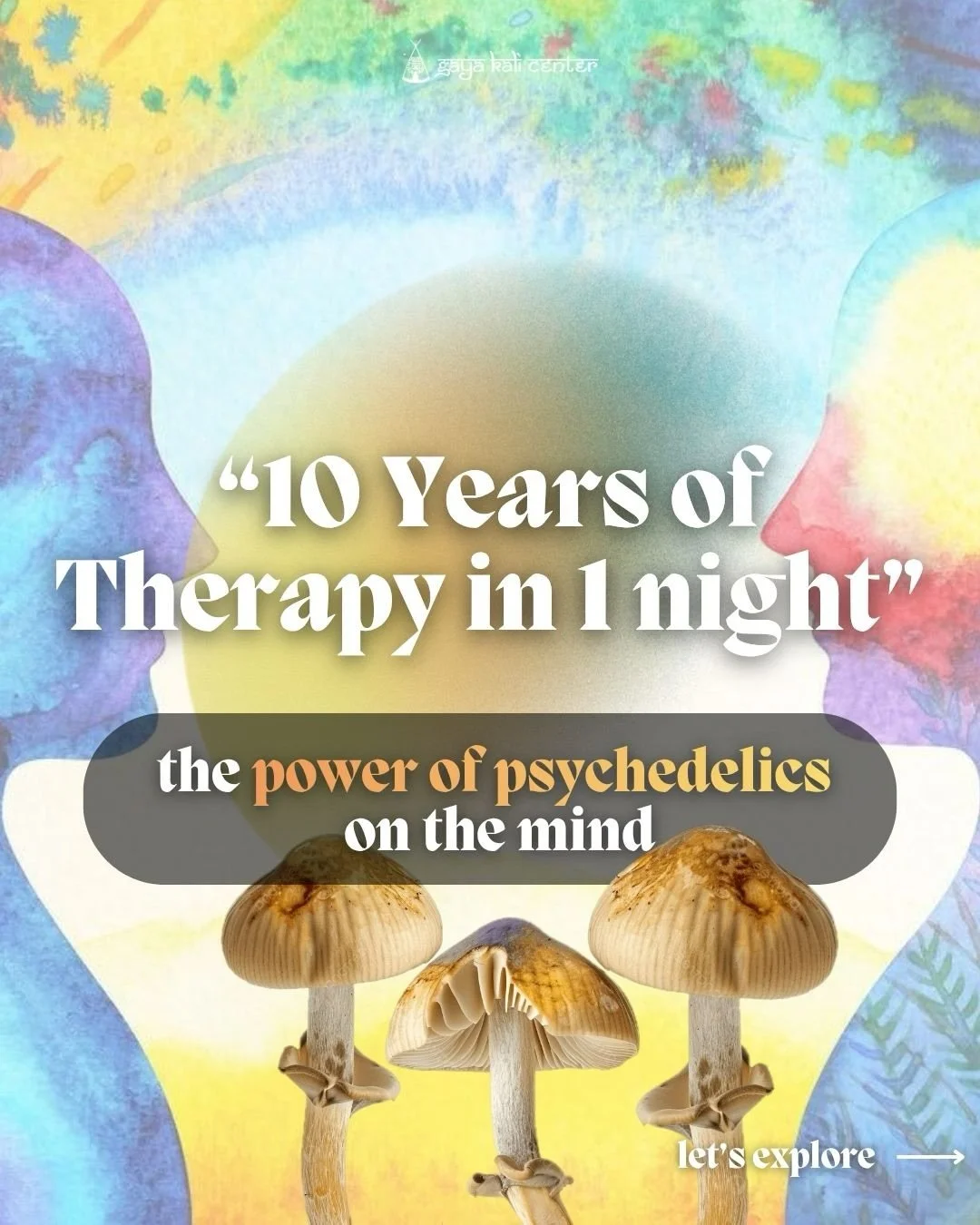 Sounds exaggerated&hellip; until you experience it.

It&rsquo;s not about escaping or numbing. At all!
It&rsquo;s about facing fully, honestly, without filters the root of your suffering or conditionning from a place of love and rewiring your percept