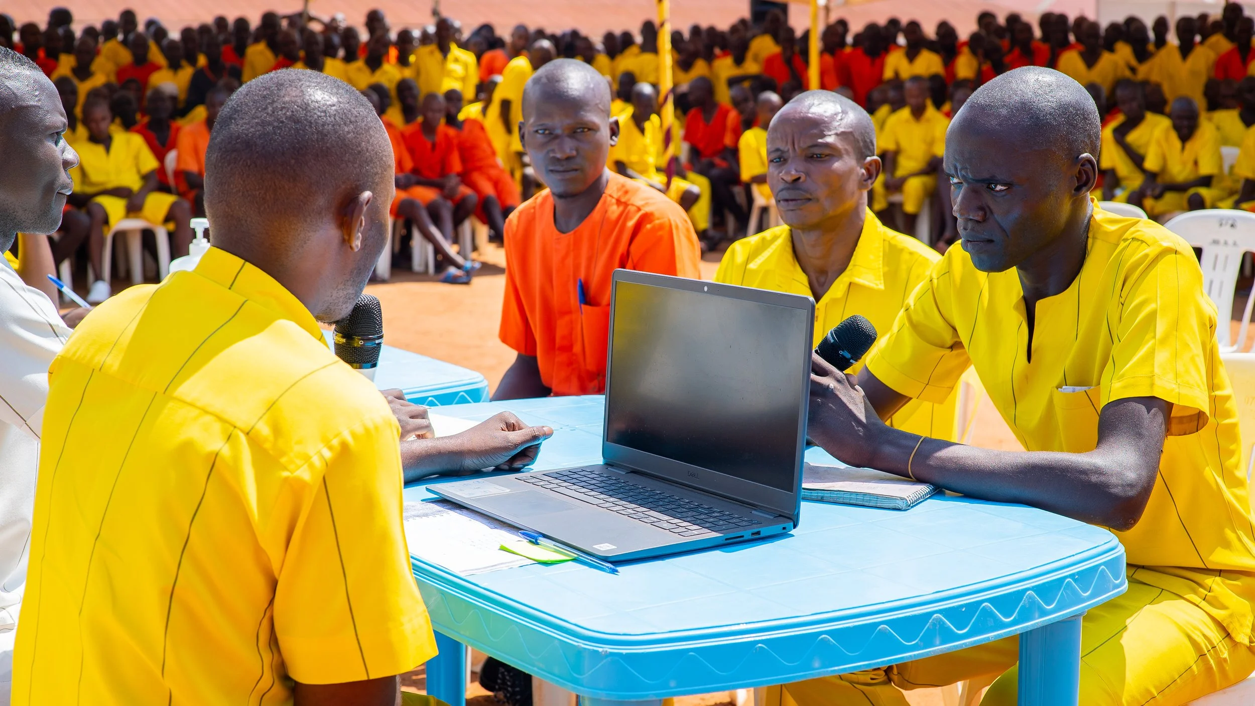 Luzira Upper Prison Paralegal Team conducting an Awareness Session.jpg