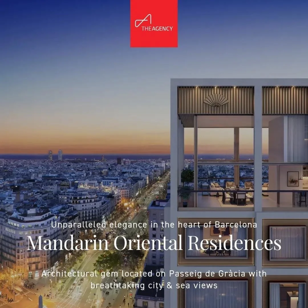 Ever wanted a private residence in Barcelona where everything is handled for you? Discreet, effortless and quietly exceptional.

Welcome to the Mandarin Oriental Residences ✨ this is the place to be.

An architectural gem 💎 perfectly located in a pr