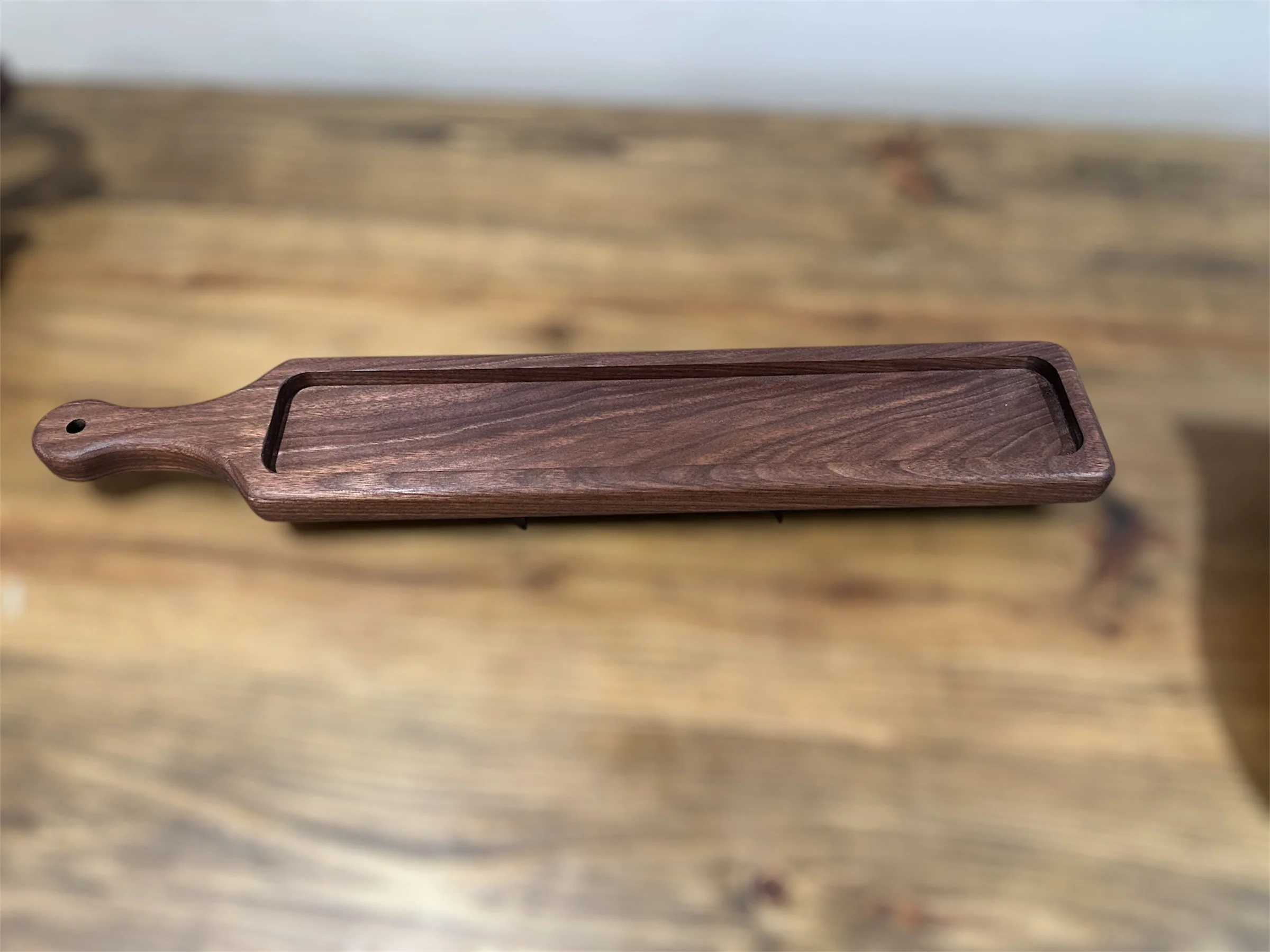 Handmade Black Walnut Serving Board
