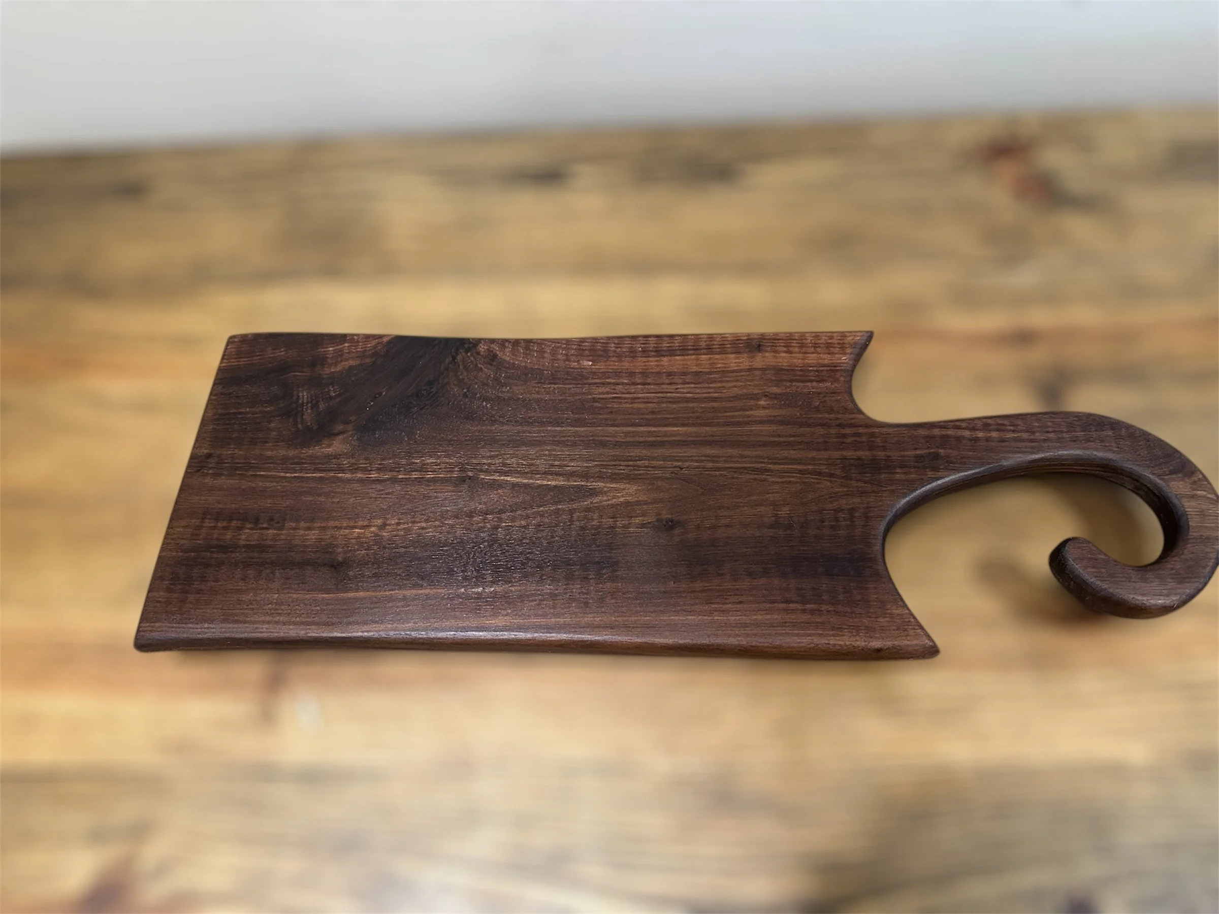 Handmade Black Walnut Serving Board