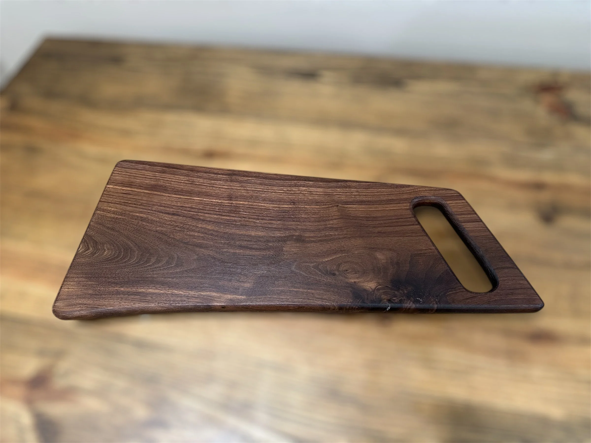The Host’s Favorite – Stunning Handmade Black Walnut Serving Board