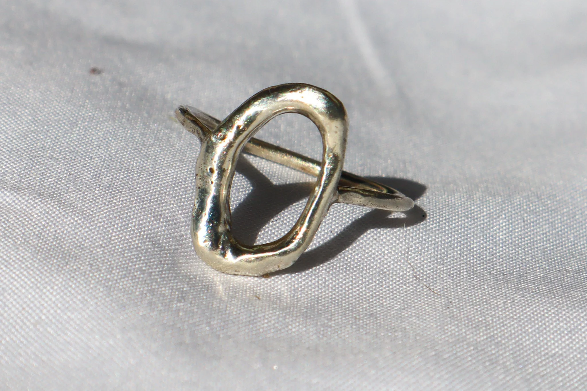 Organic Silver Ring