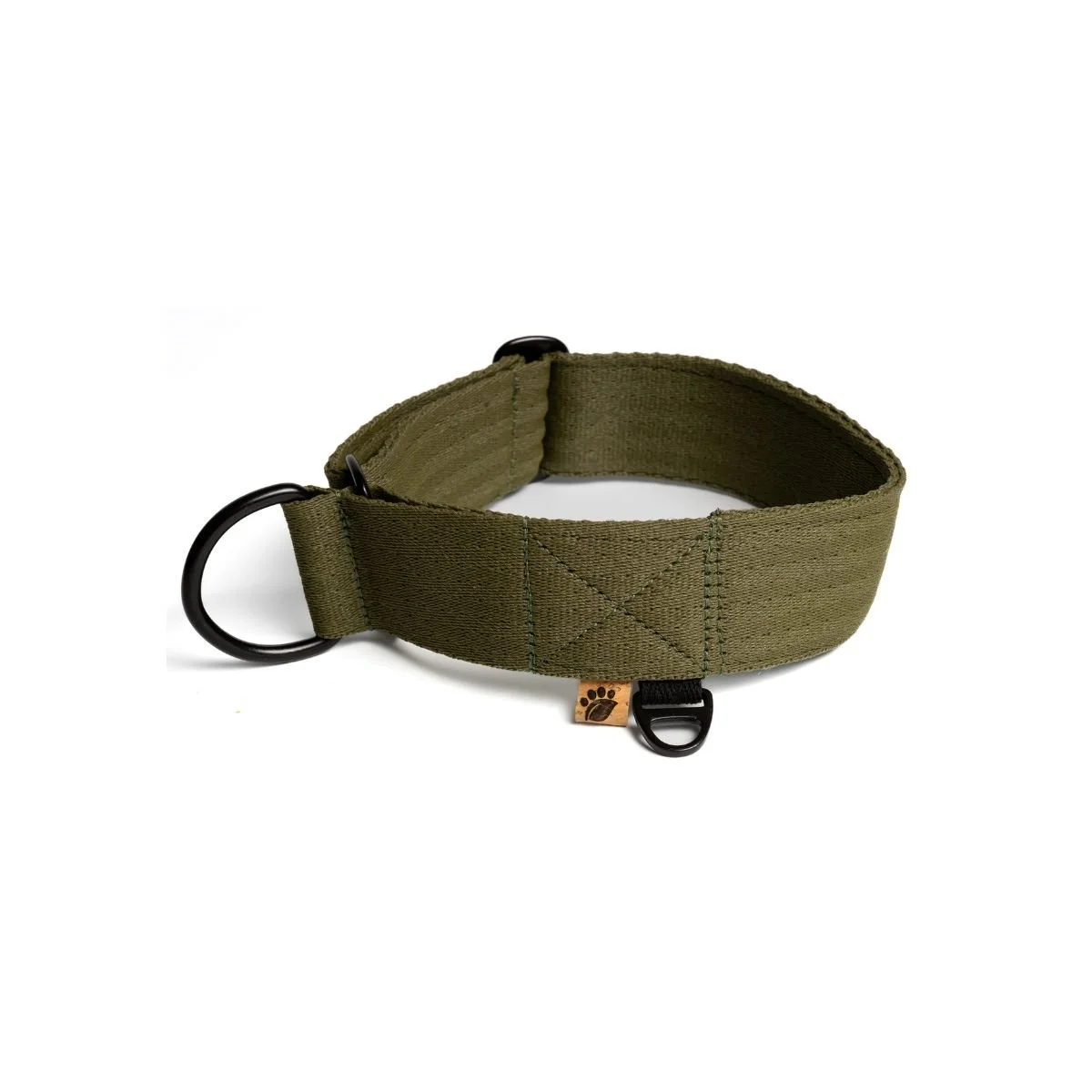 Premium Martingale Collar - Olive Green