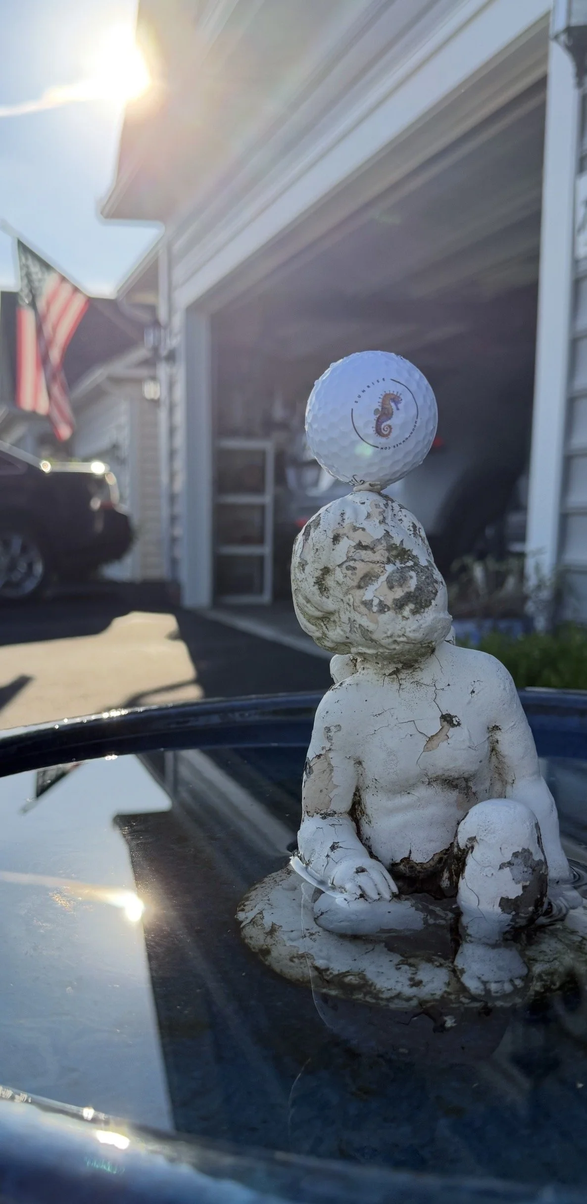 Golf Balls - They aren't Pro V1's; they are velocities, but they still go far, and really, you can't tell the difference.