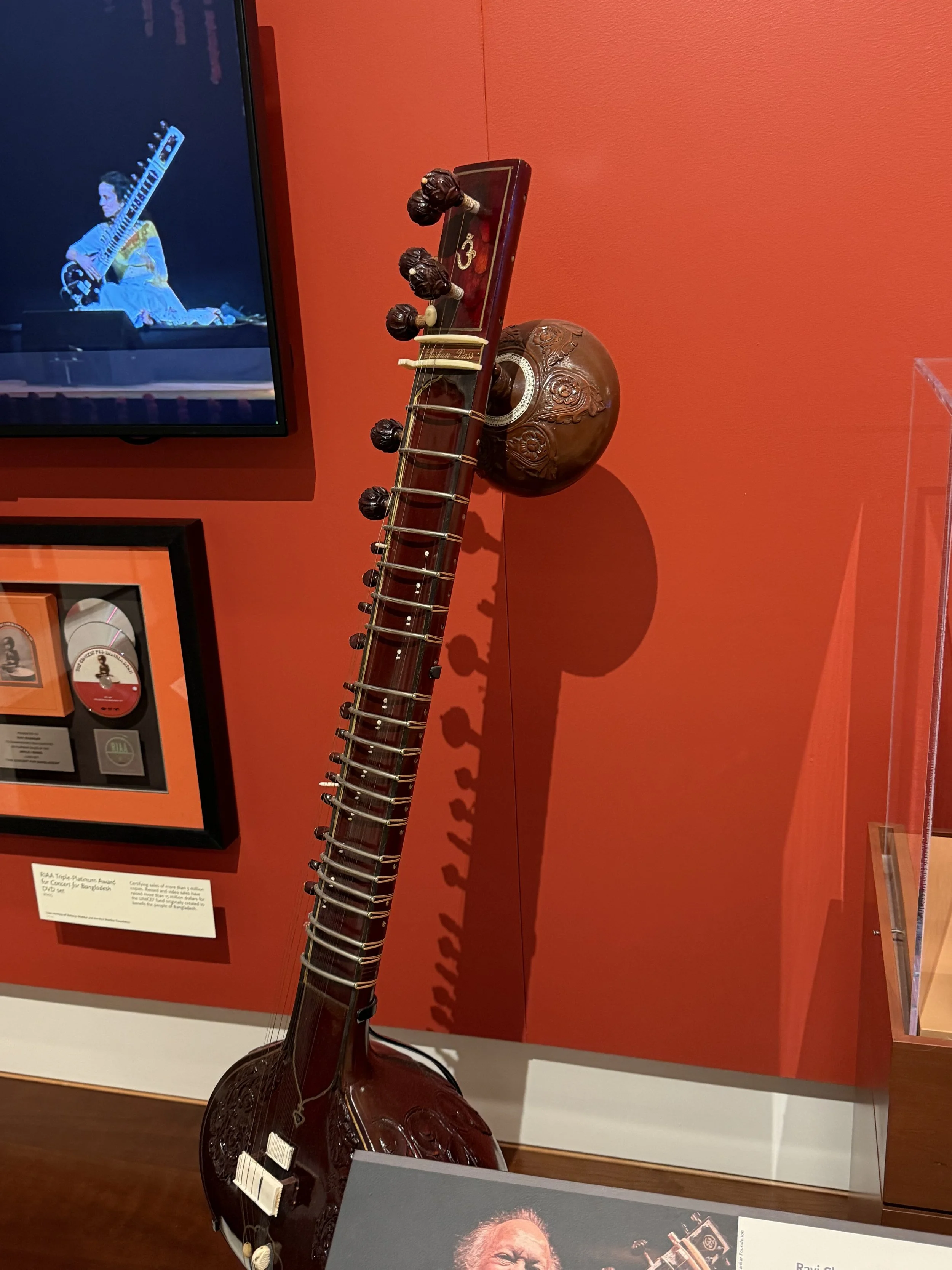 a lot of influence here - Sitar 