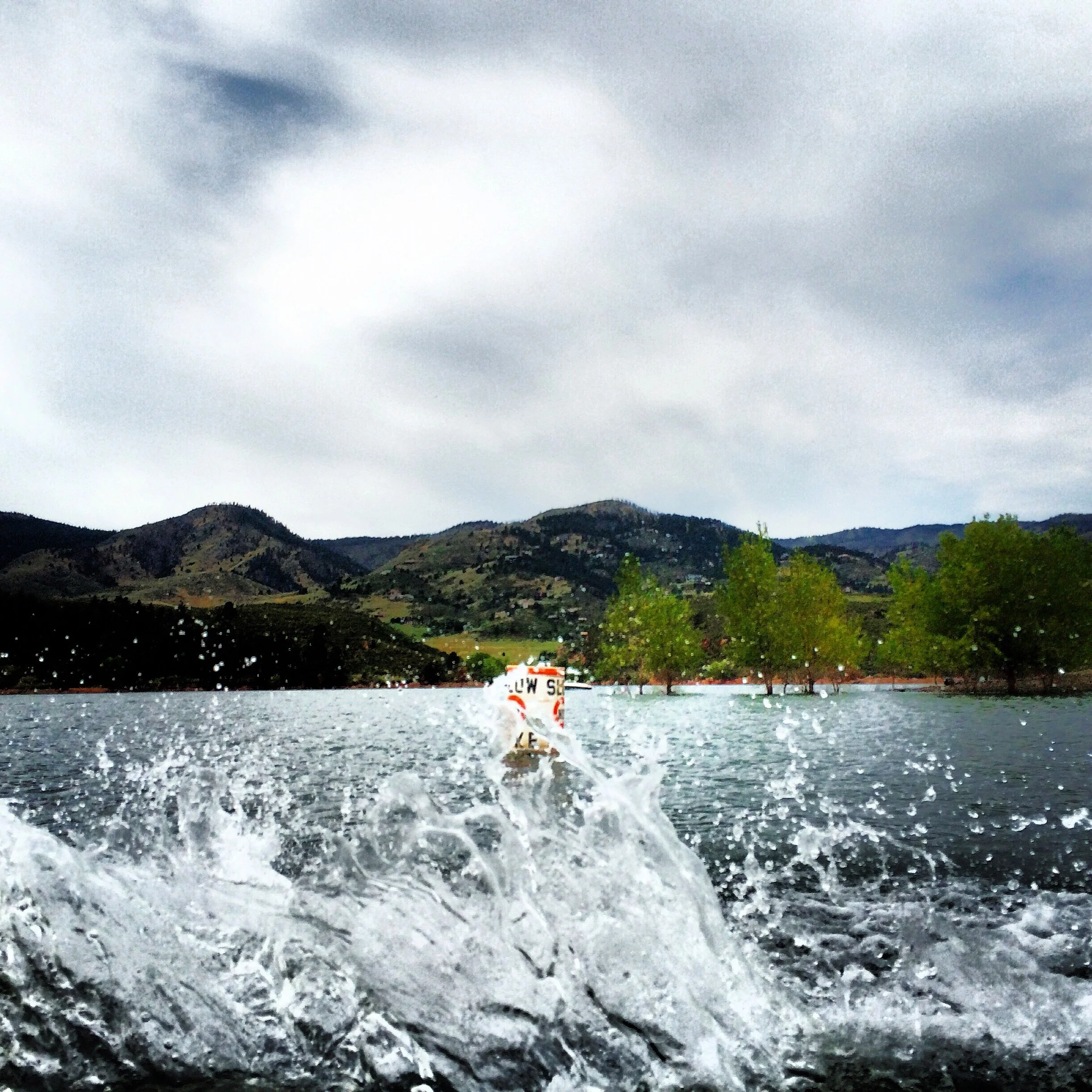 Colorado has water - i was forced to barefoot water ski