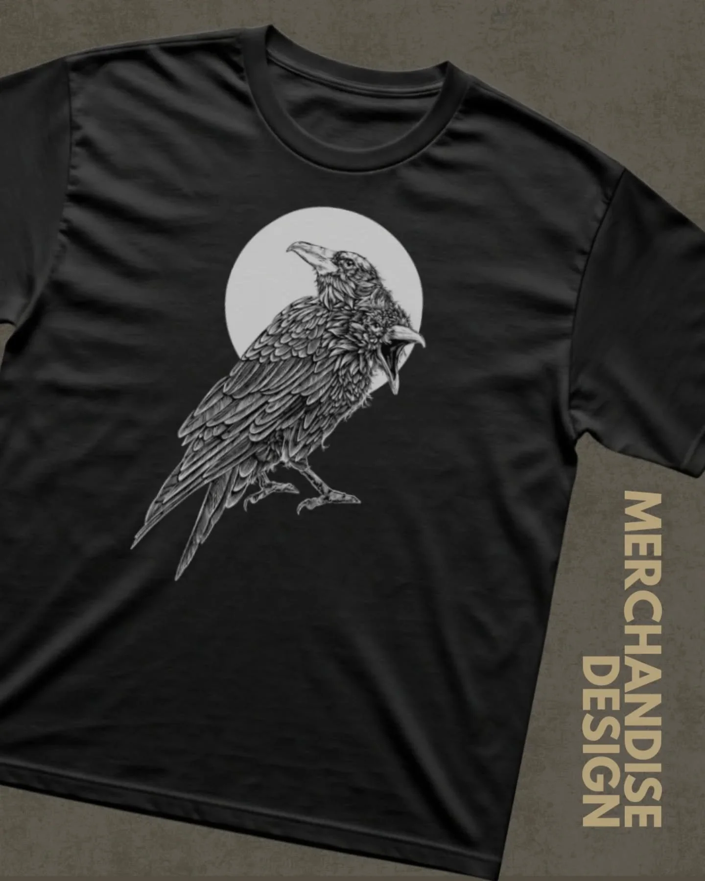 I only have three designs that I&rsquo;ve created as personal merch for my shop, rather than client commissions&mdash;and this one is still my favorite. 

When I started this illustration, I wasn&rsquo;t happy with how I drew birds, and I challenged 