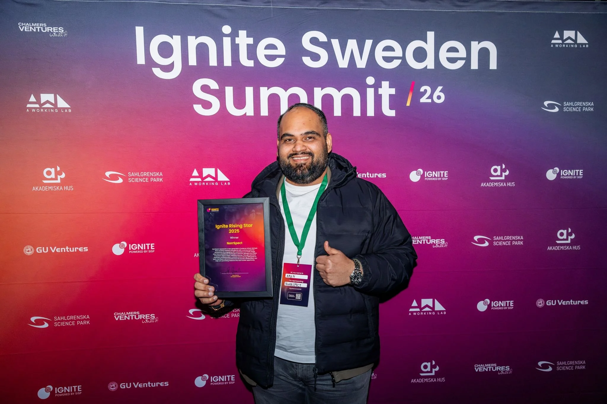 NorrSpect VINNARE ignite Rising Star&nbsp;