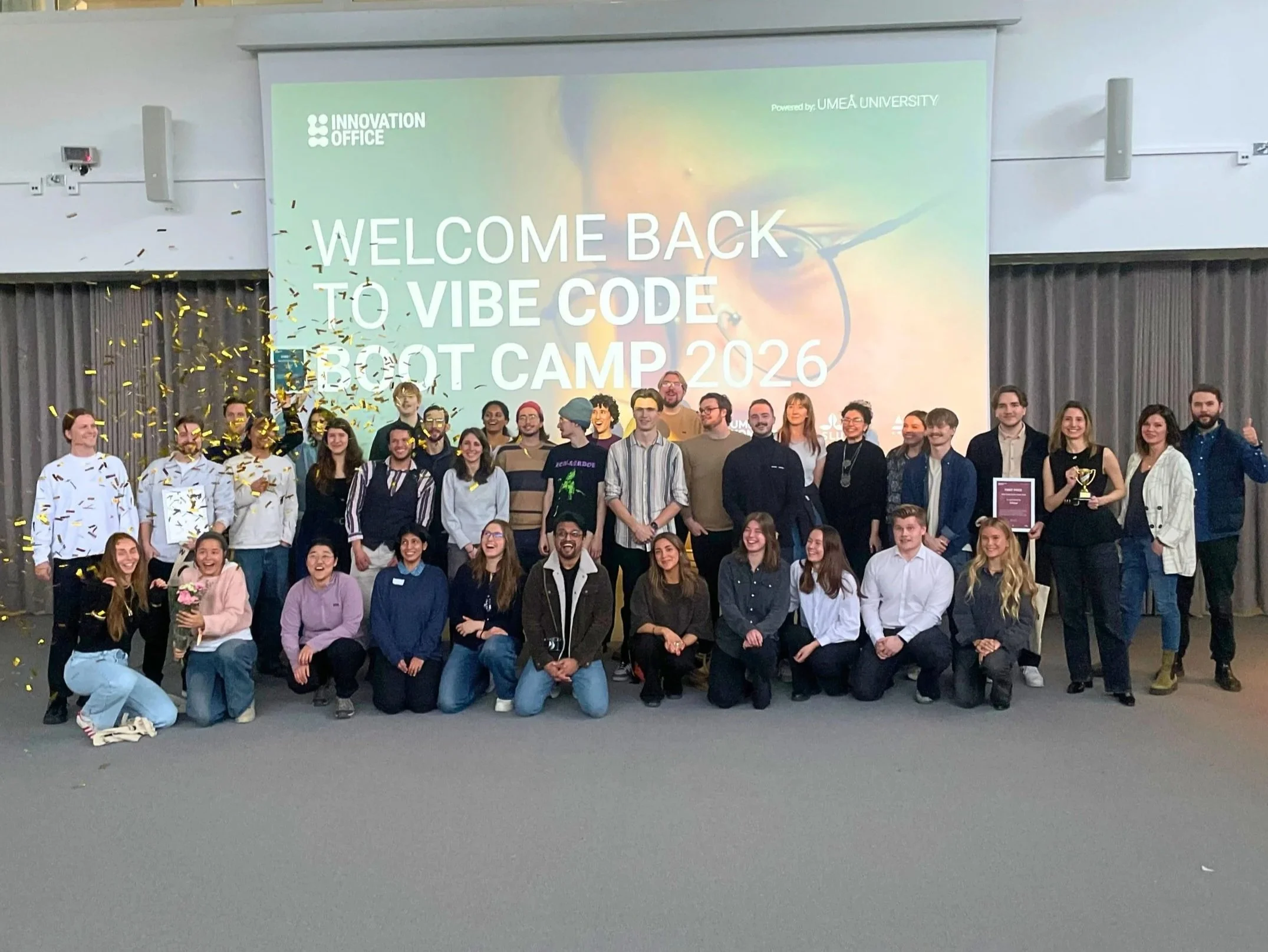 tretton prototyper imponerade under Vibe Code Boot Camp