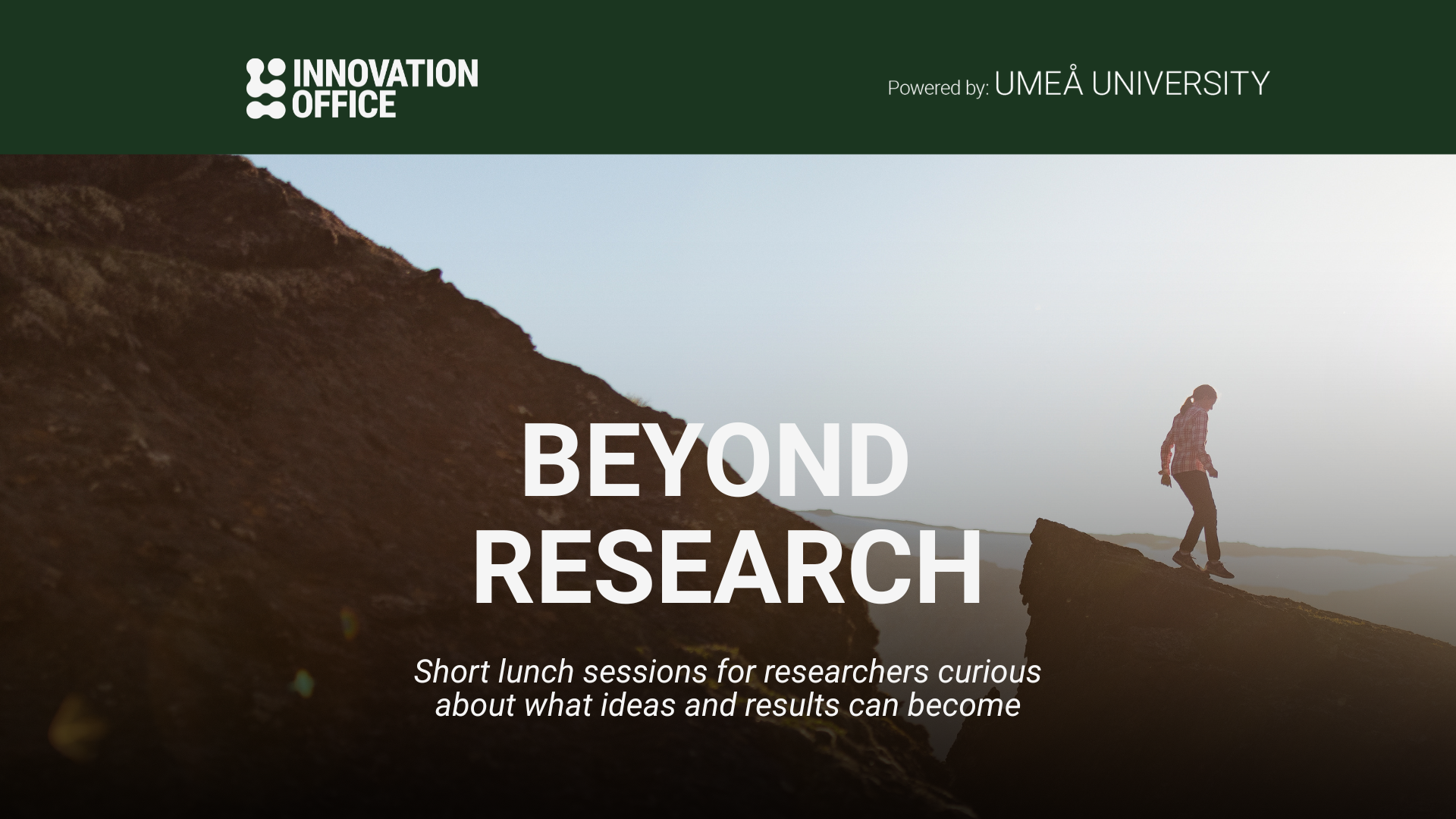 BEYOND RESEARCH Session #3: Why start a company?&nbsp;