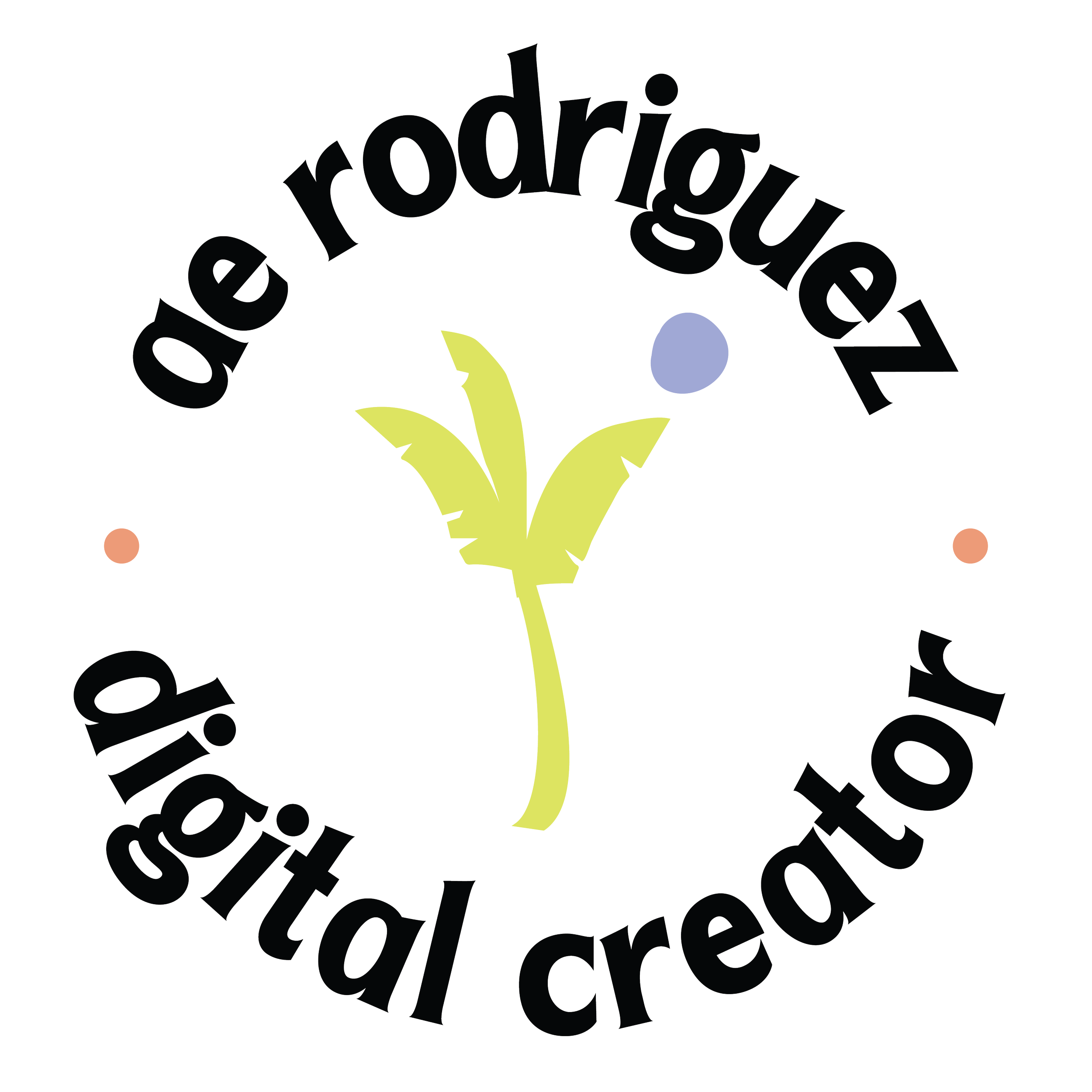 Logotipo de un proyecto de agricultura digital con un dibujo de una hoja de plátano y el texto en círculo que dice 'Georedez', 'proyecto agrícola digital'.