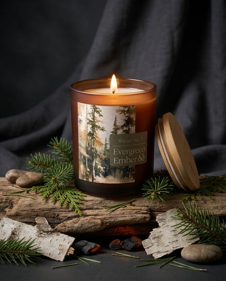 Winter No. 7 – Evergreen & Ember