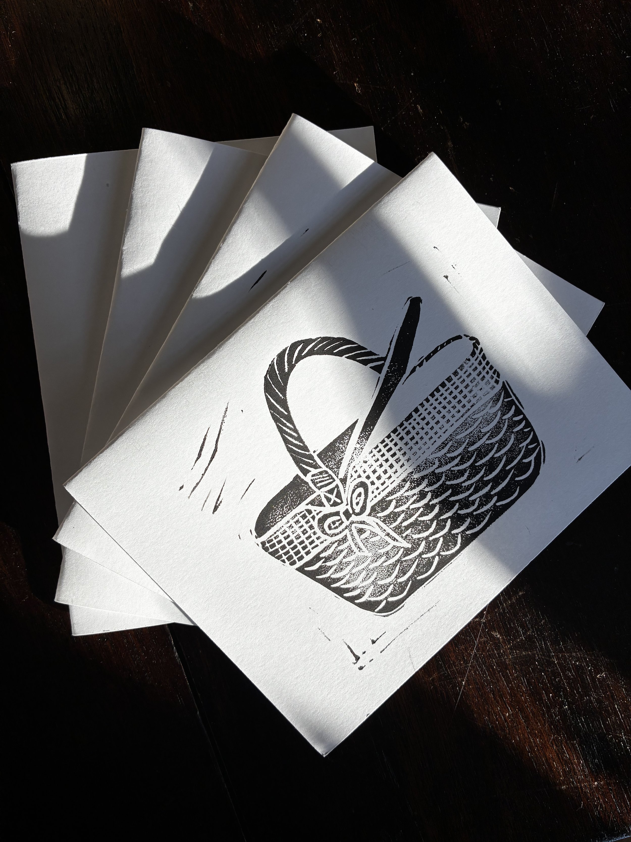 Picnic Basket Printed Cards