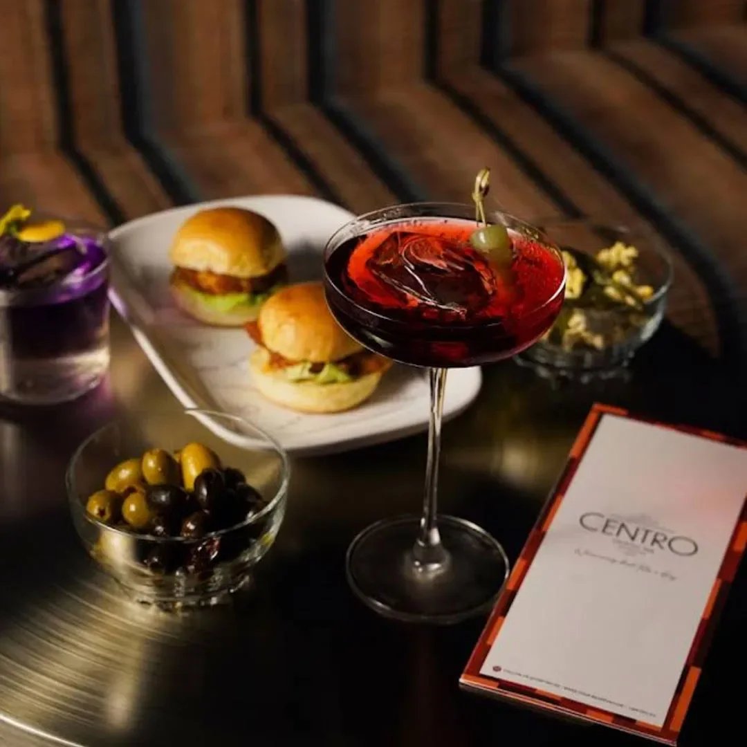 The perfect bite and drink before or after your movie - enjoy a new cinema experience at the Cocktail Bar, Centro Singapore, located on Level 5 at Shaw Lido, Shaw theatres on Orchard Road.