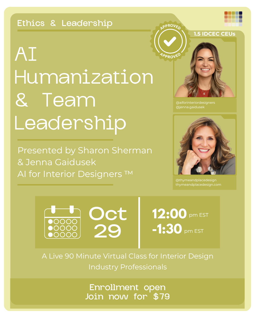 Open-Enrollment Class: The Ethical Designer (1.5 CEU)