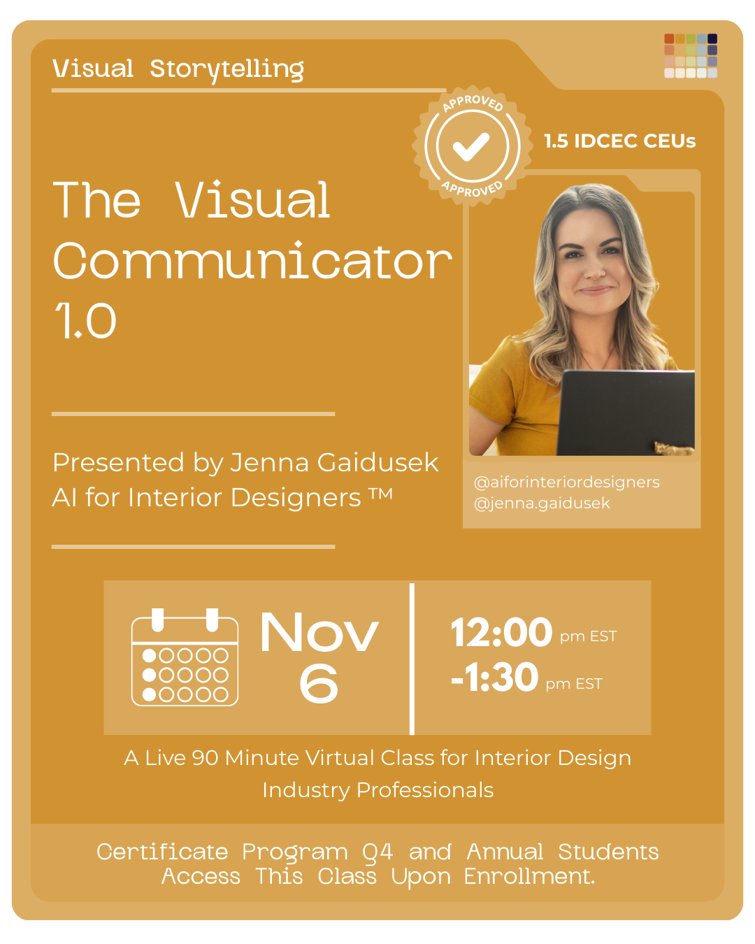 The Visual Communicator 1.0 (1.5 CEU Approved)